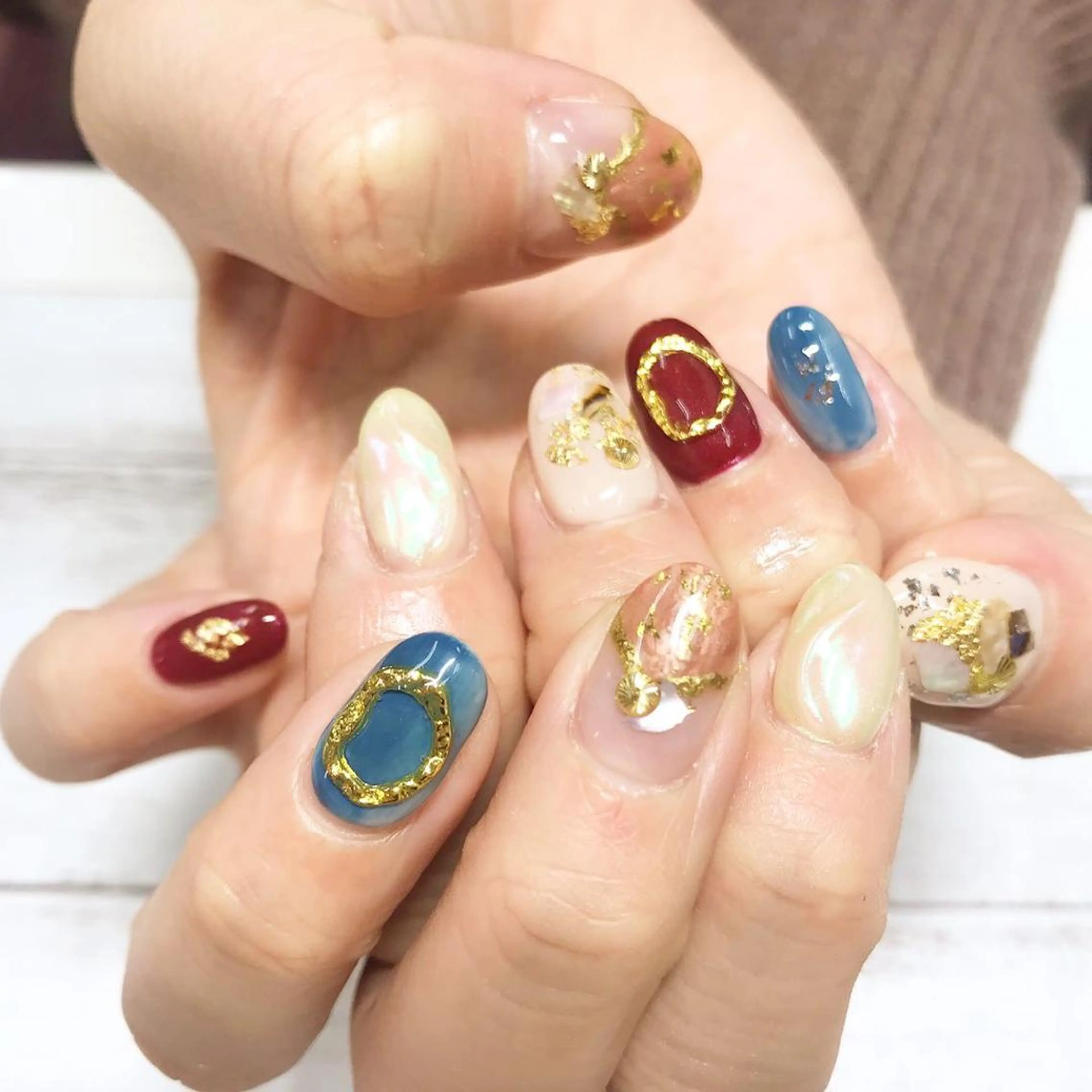 ネイル リラネイル Aikenのネイルデザイン