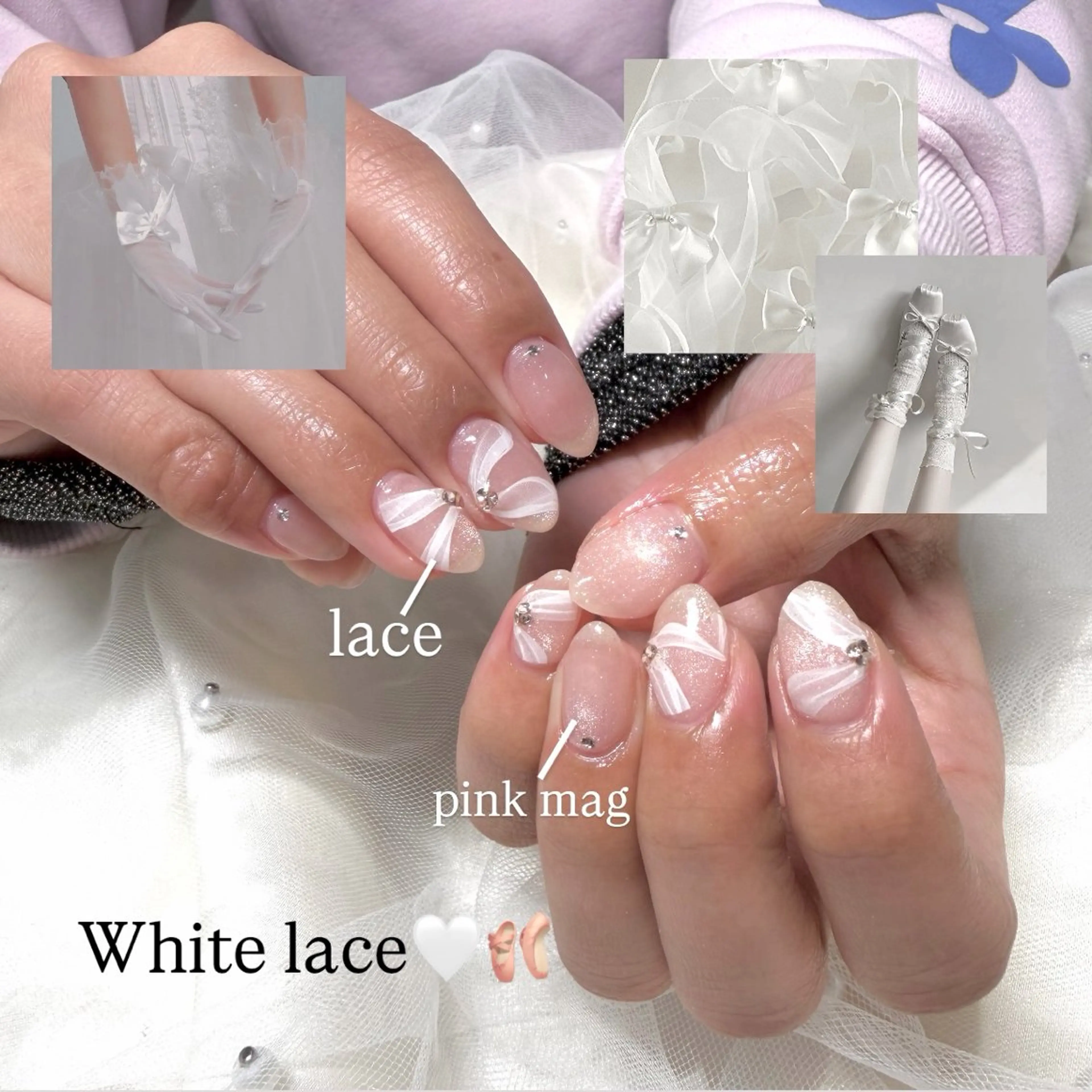 ネイル ハンドネイル 長瀬 瑠霞のネイルデザイン