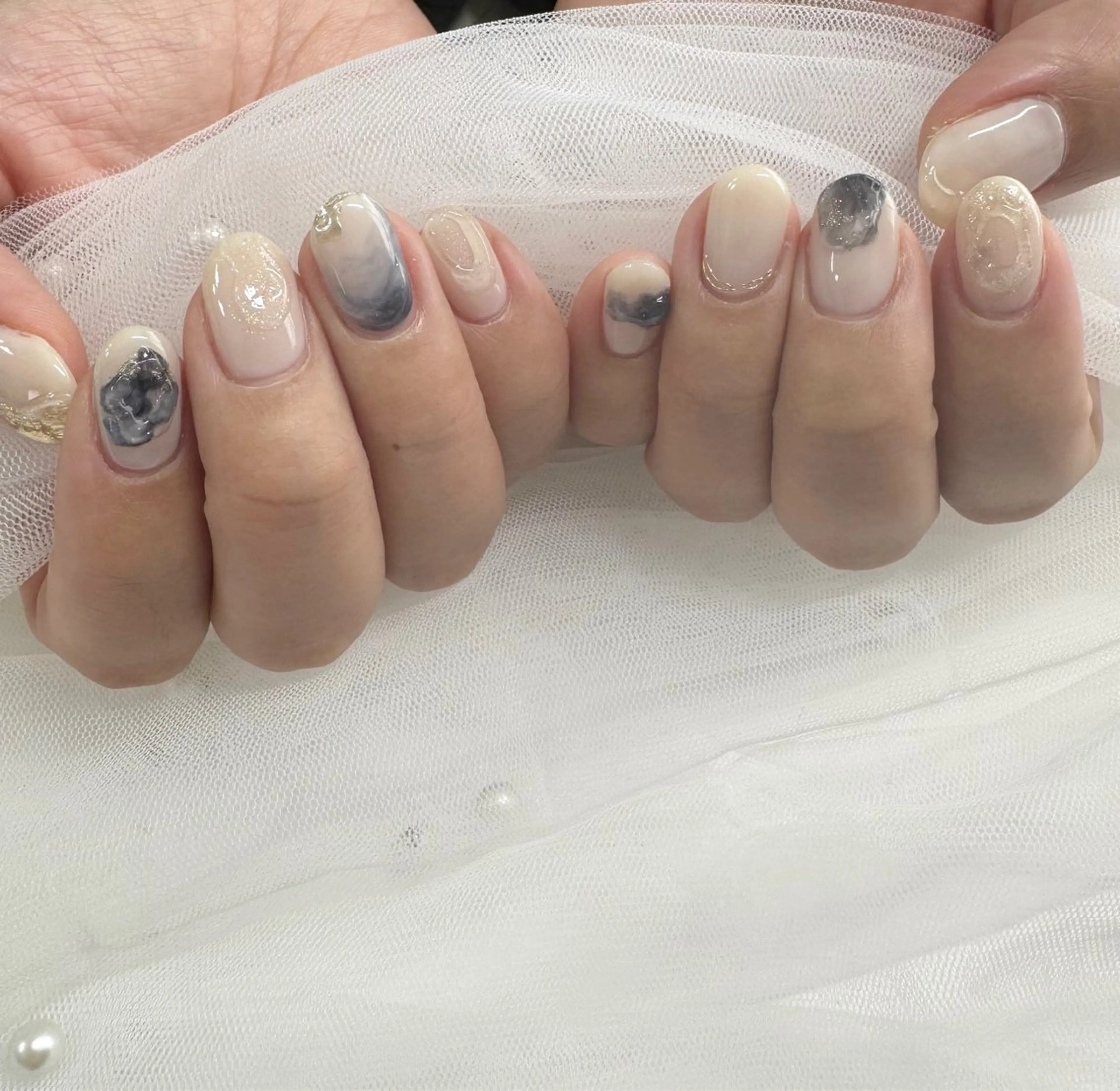 ネイル ジェルネイル 東 千夏のネイルデザイン