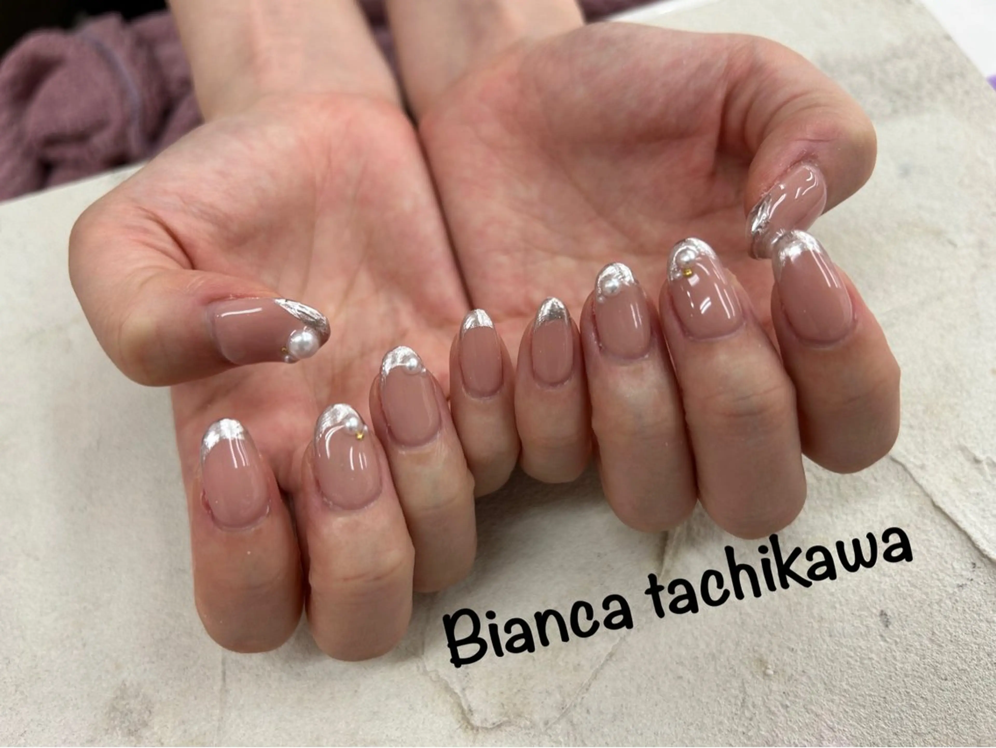 ネイル Bianca 立川店 小川のネイルデザイン