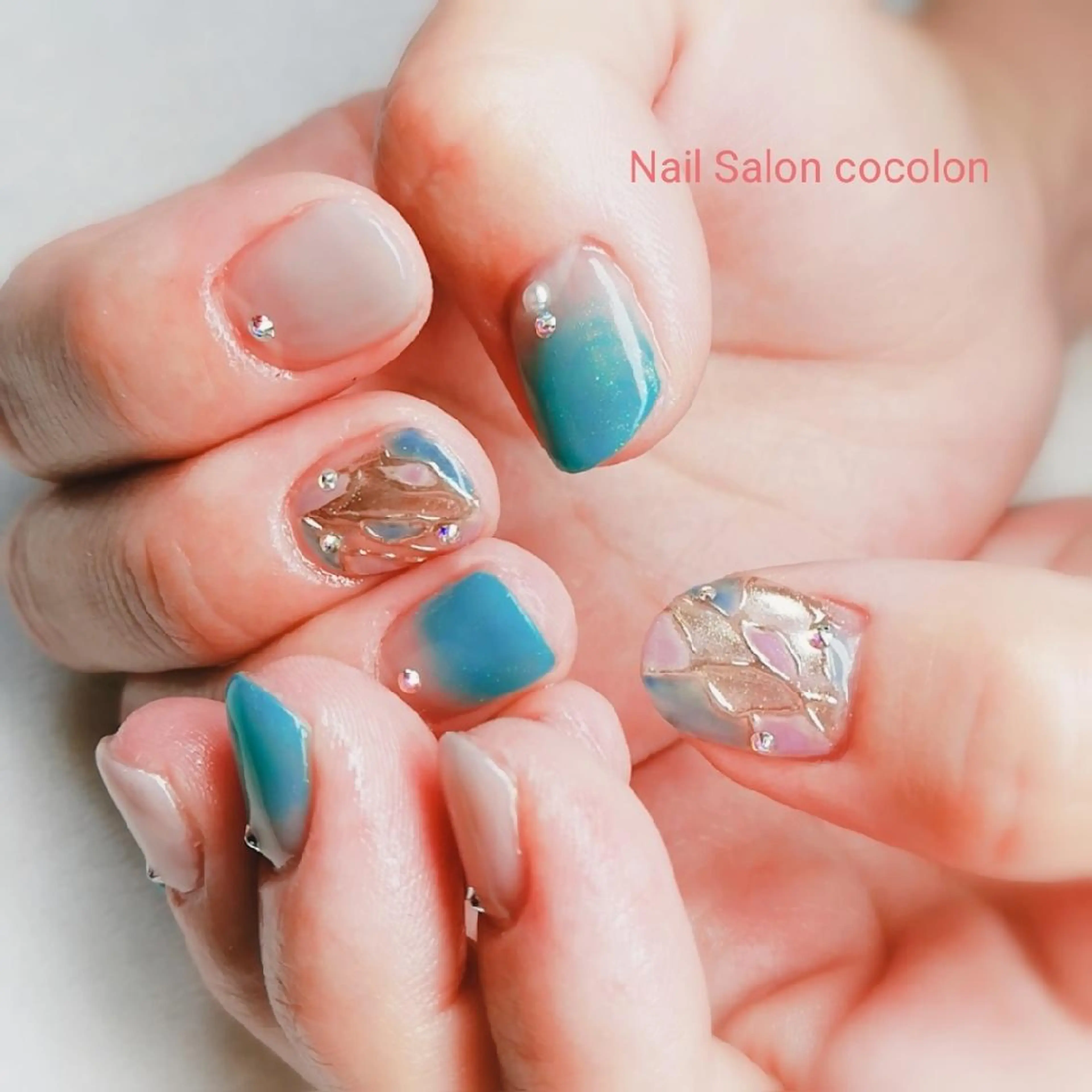 ネイル アートネイル ハンドネイル 柴崎 美幸のネイルデザイン