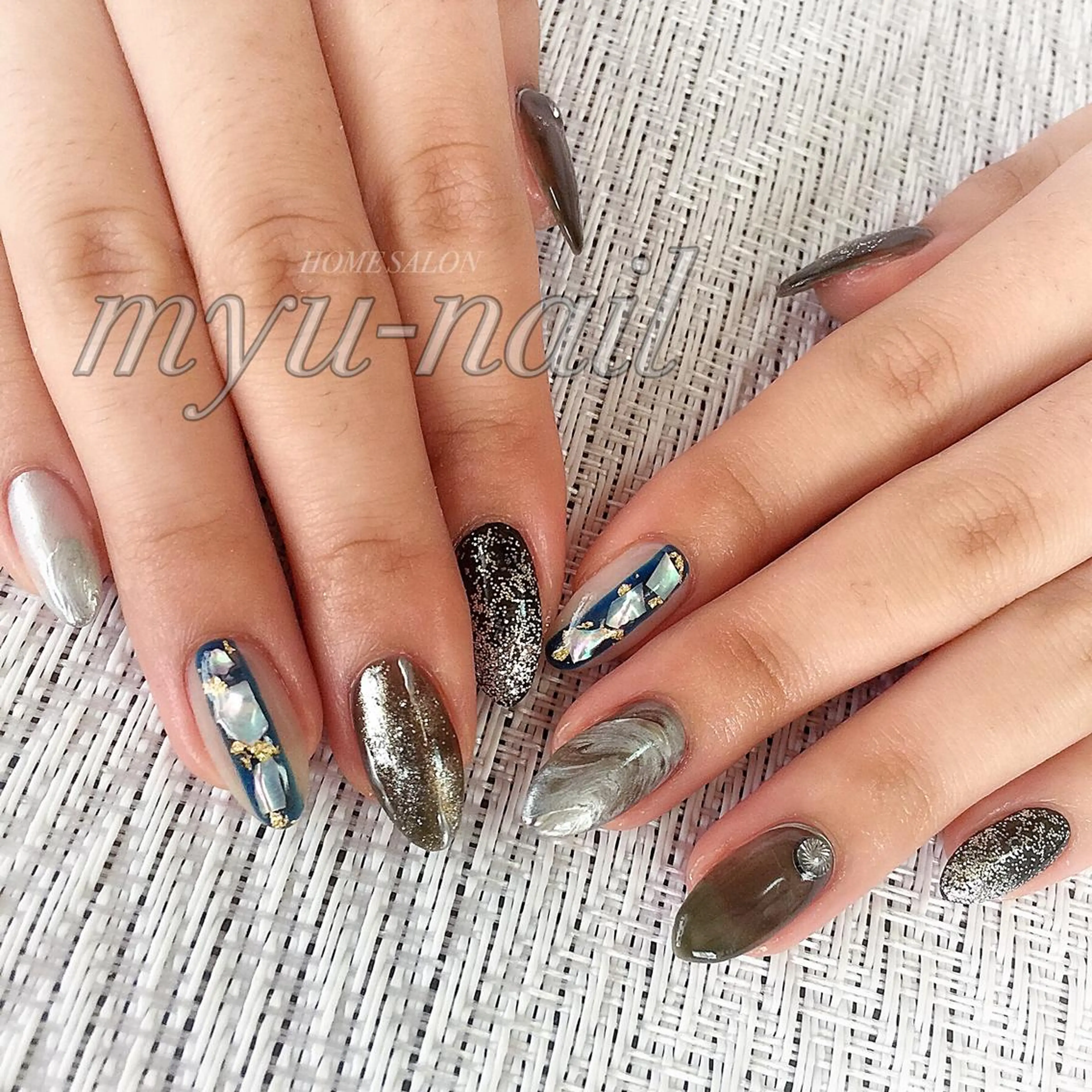 ネイル ホームサロン myu-nailのネイルデザイン