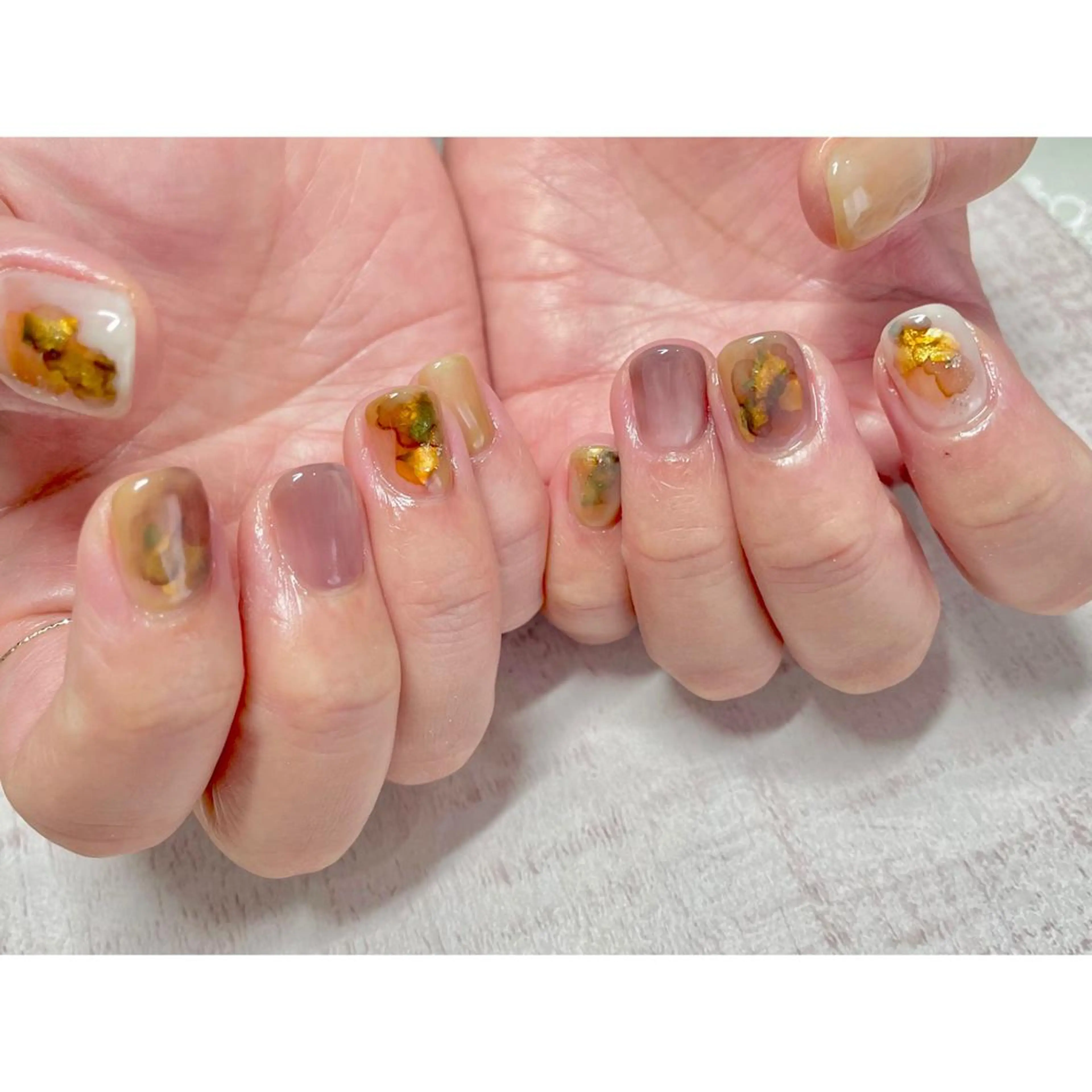 ネイル 𖡼 yumenoのネイルデザイン