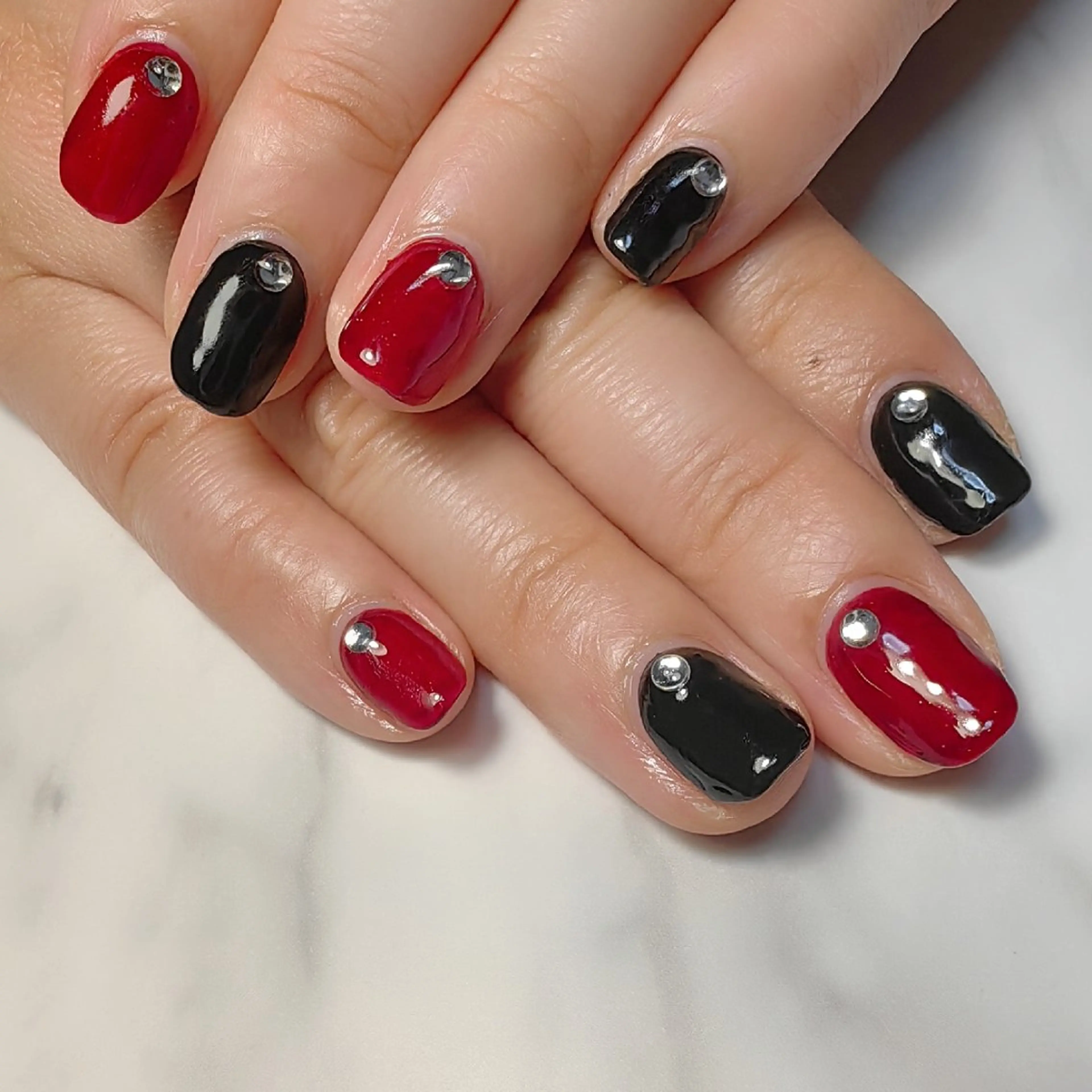 ネイル シンプルネイル ハンドネイル reve あやののネイルデザイン