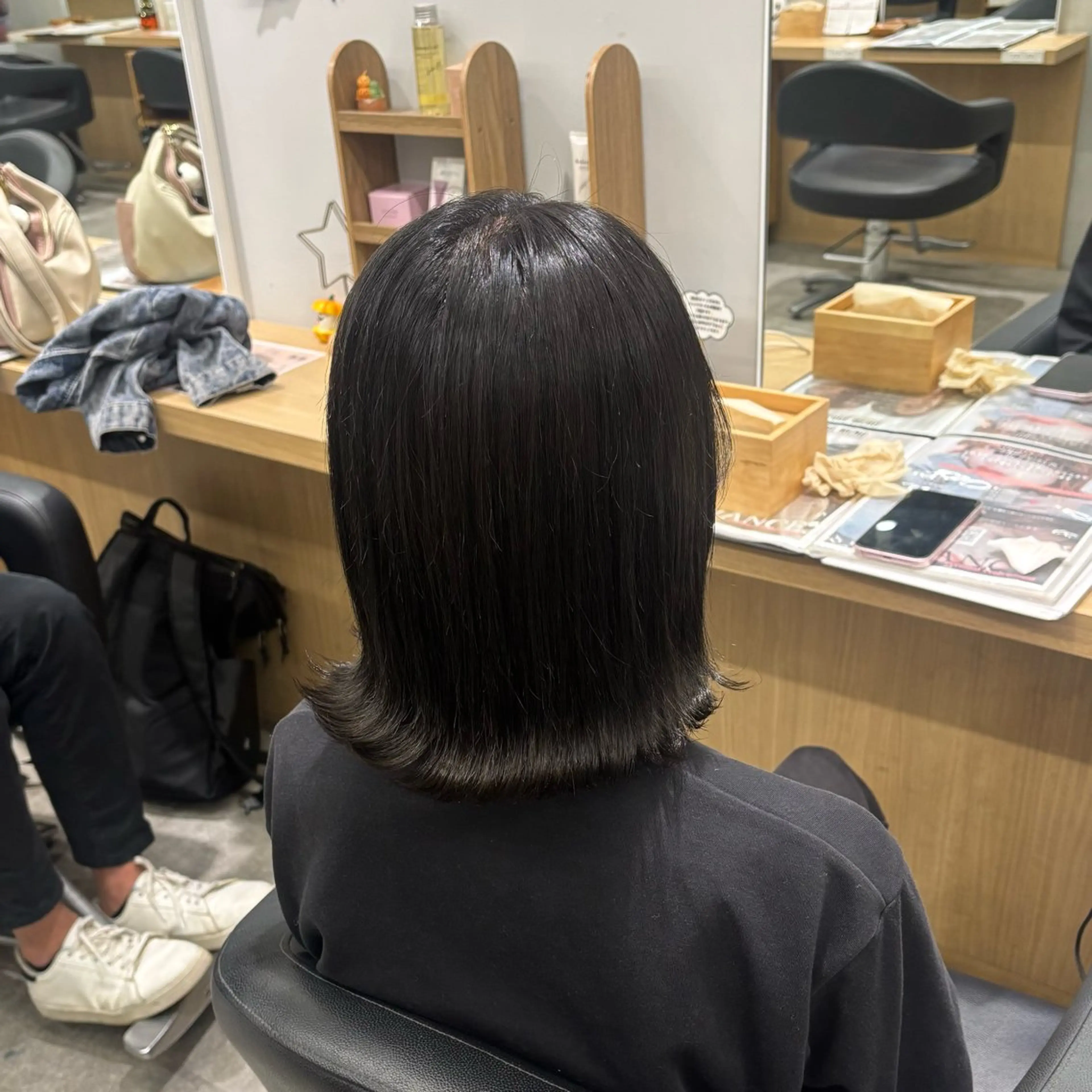 ミディアム カラー mizuha/ モデル様募集中🦋のヘアスタイル