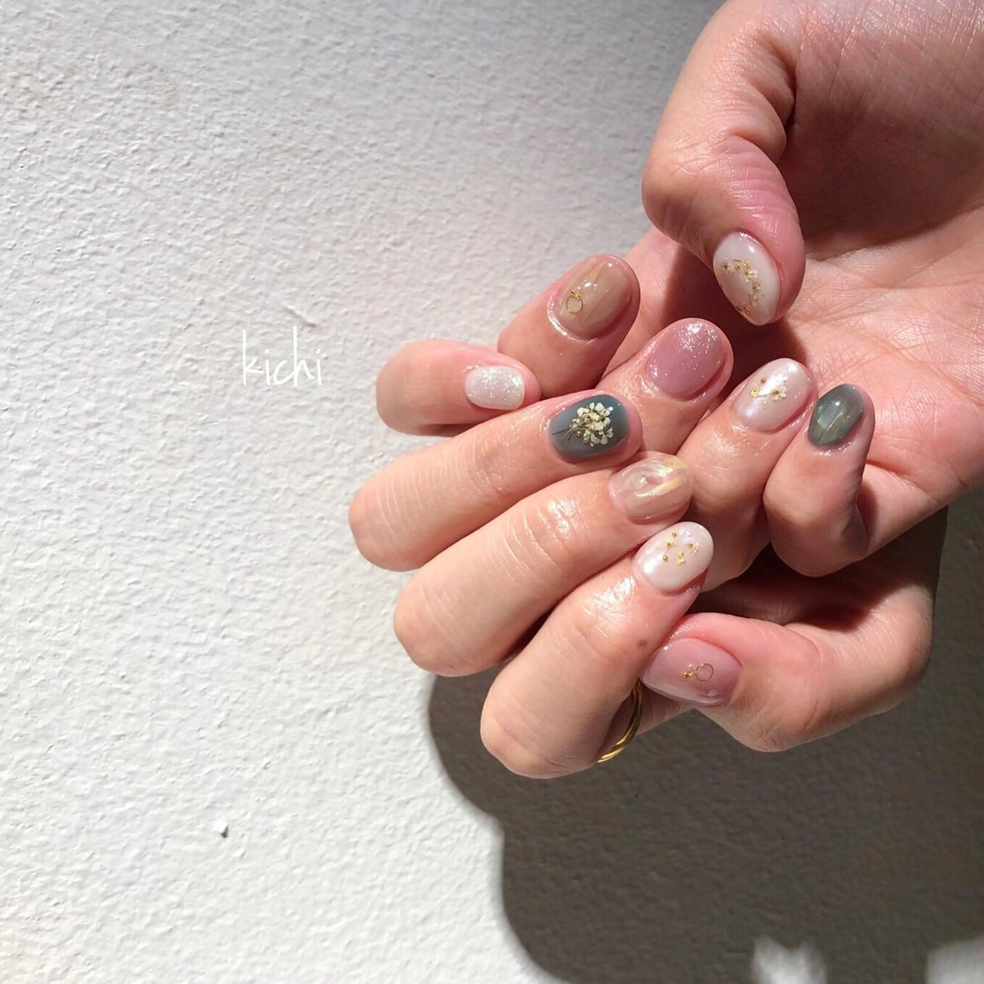 ネイル kichi･:* みじゅのネイルデザイン