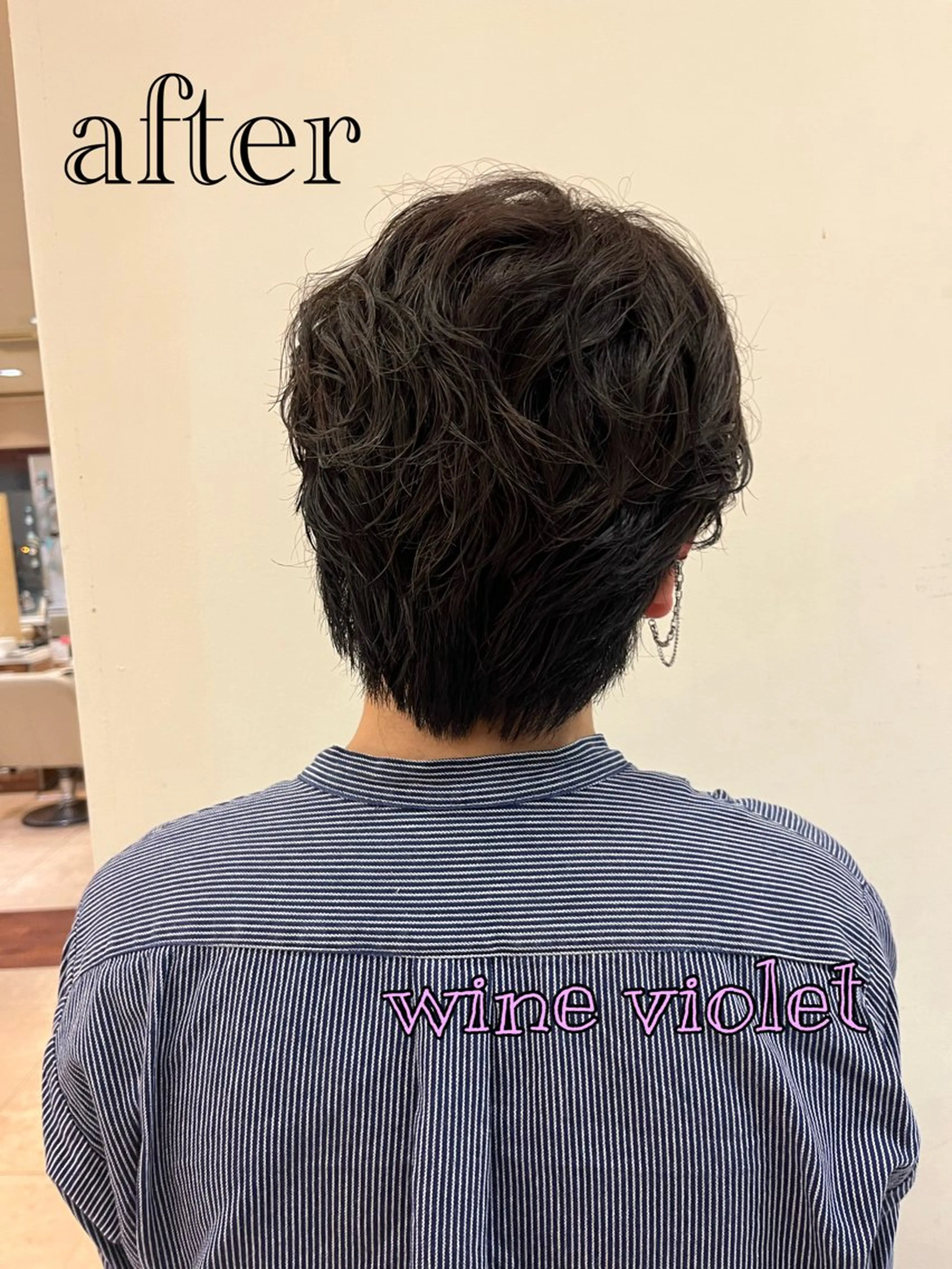 ショート メンズ PEACE   HAIR所属・藤野 海翔のヘアスタイル