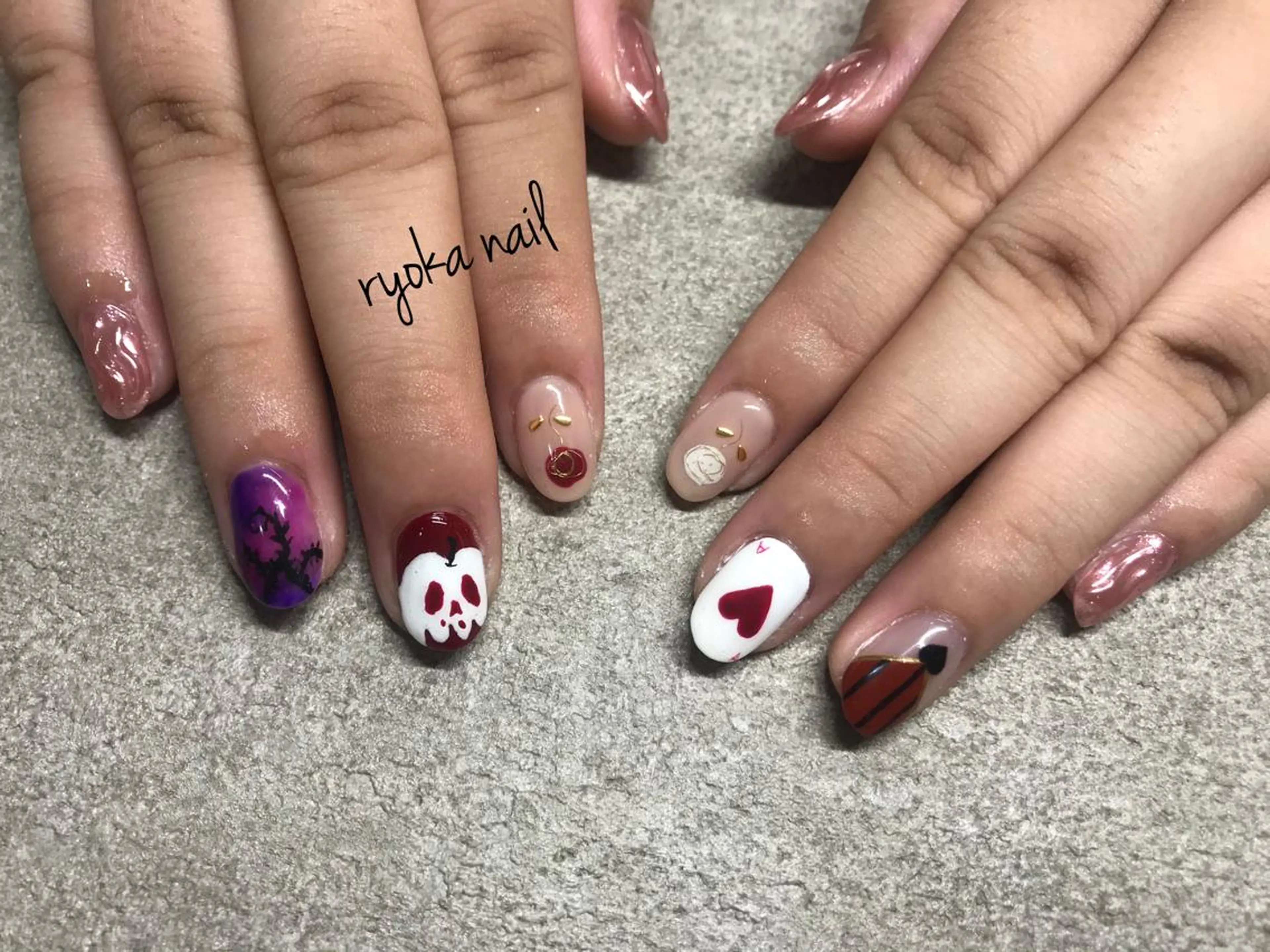 ネイル Twinklenail所属・ryoka nailのネイルデザイン
