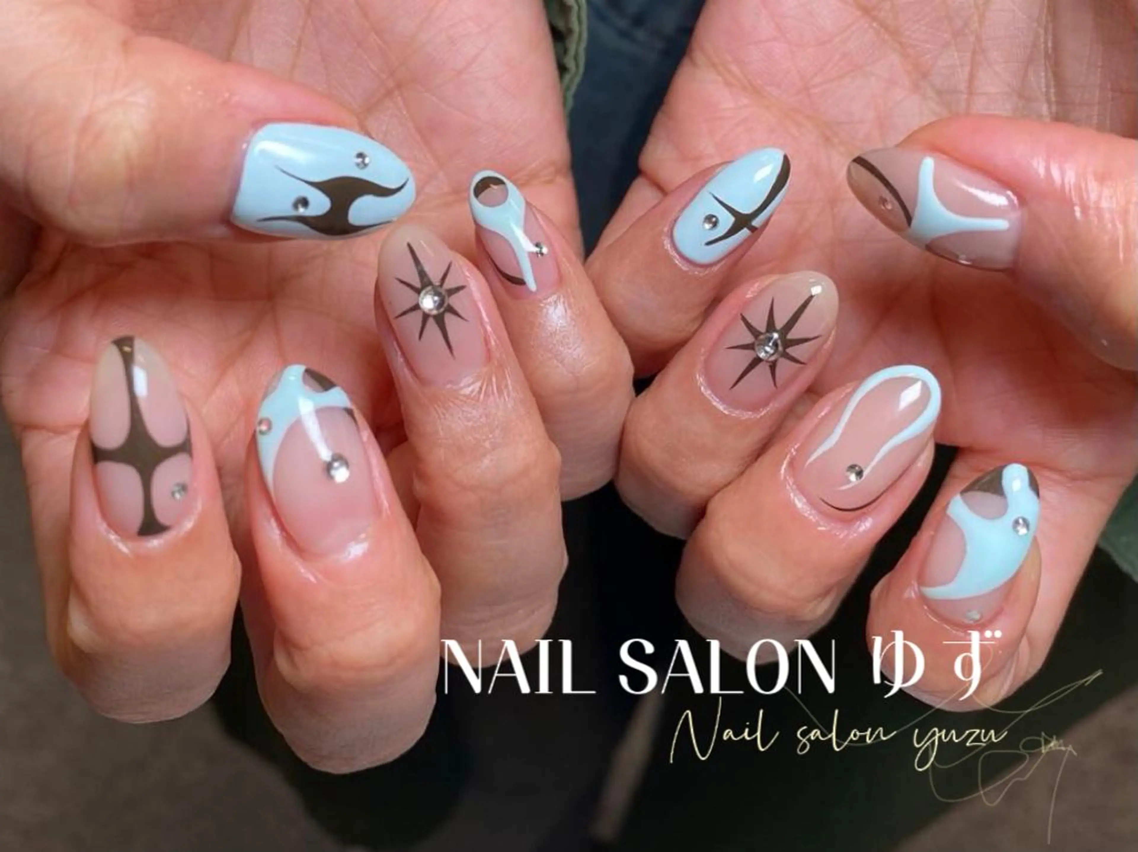 ネイル ハンドネイル MAKI💚💚💚 秋葉原.のネイルデザイン