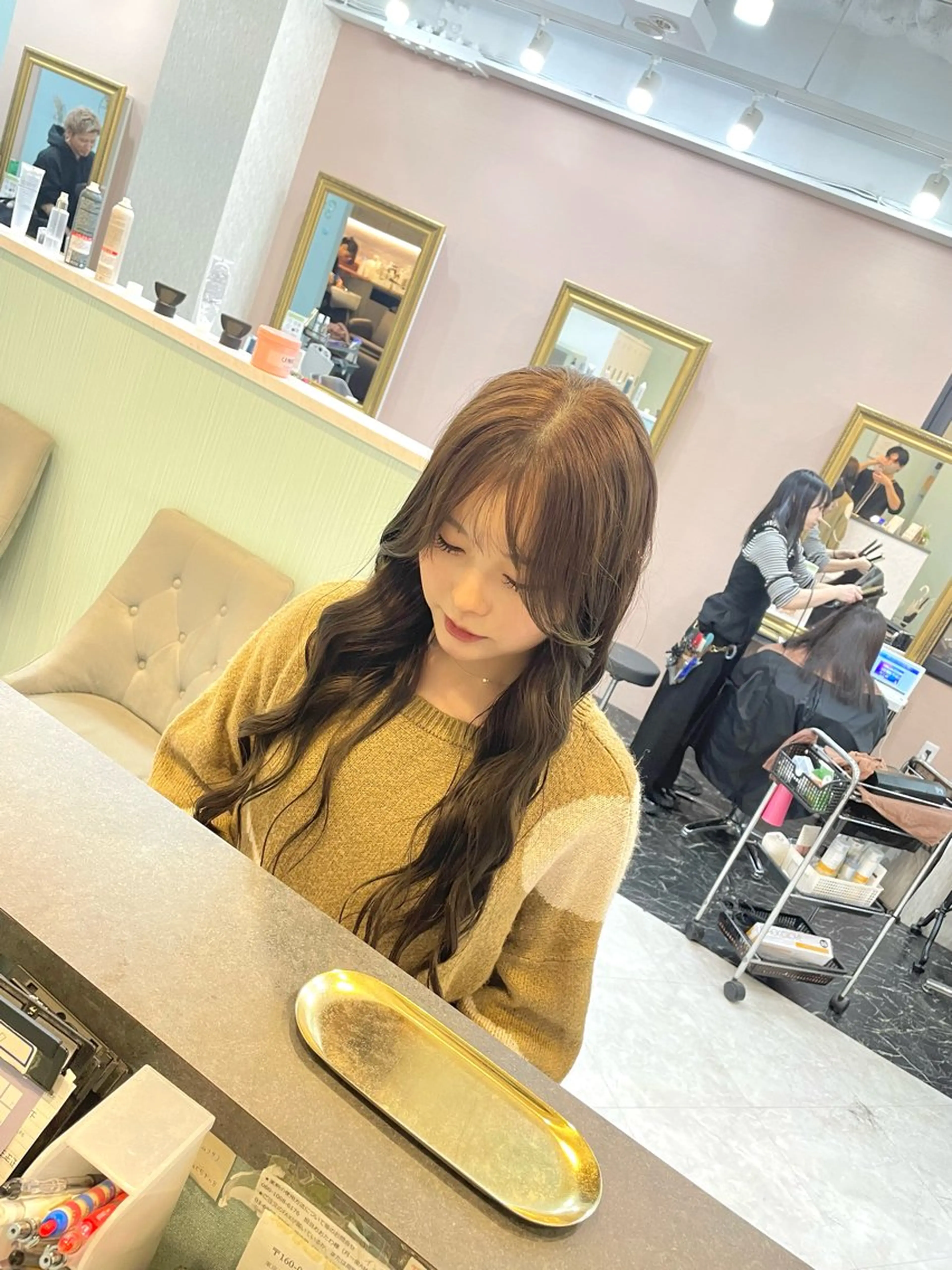 ロング 亀川蓮 Agu hairのヘアスタイル