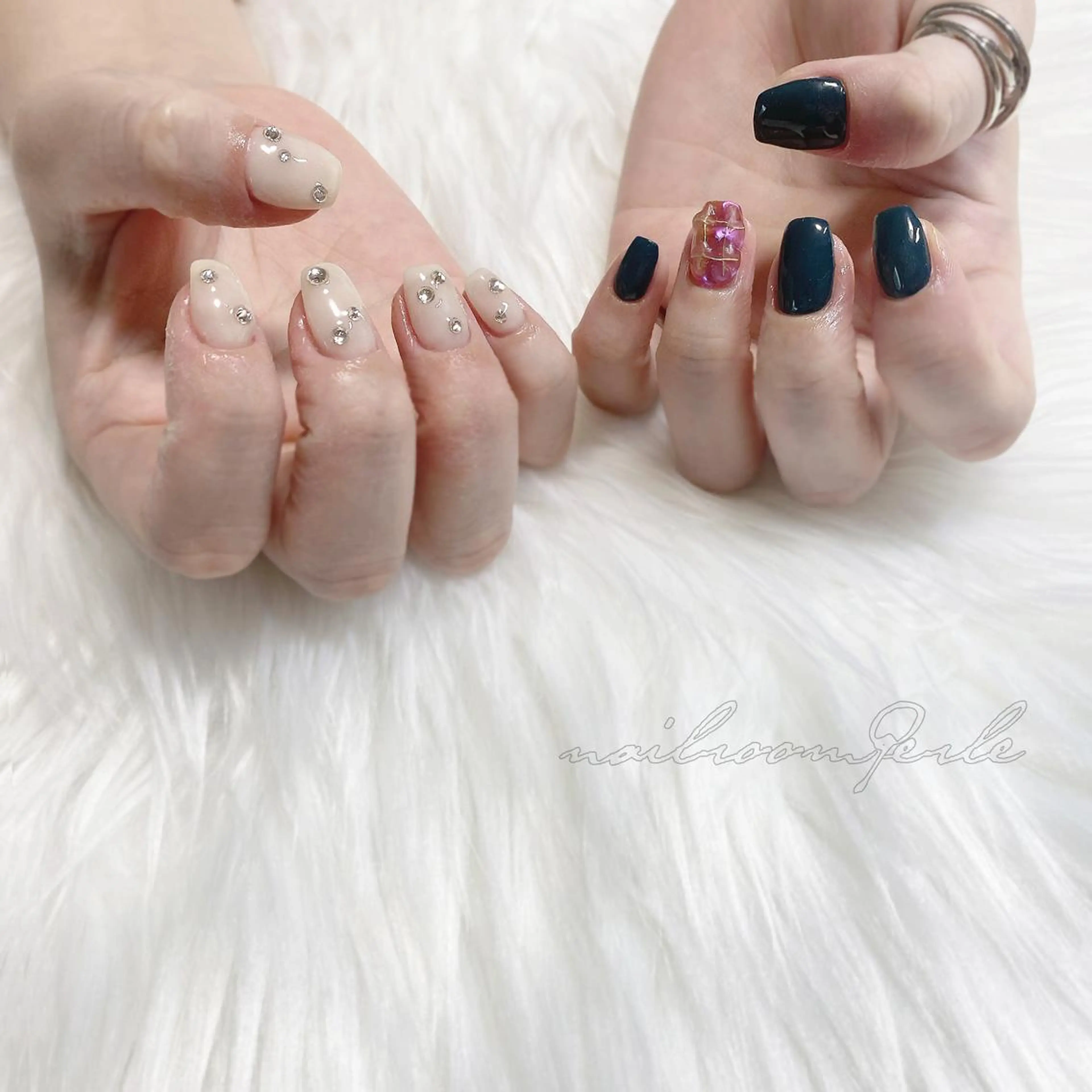 ネイル ハンドネイル nail room Perleのネイルデザイン