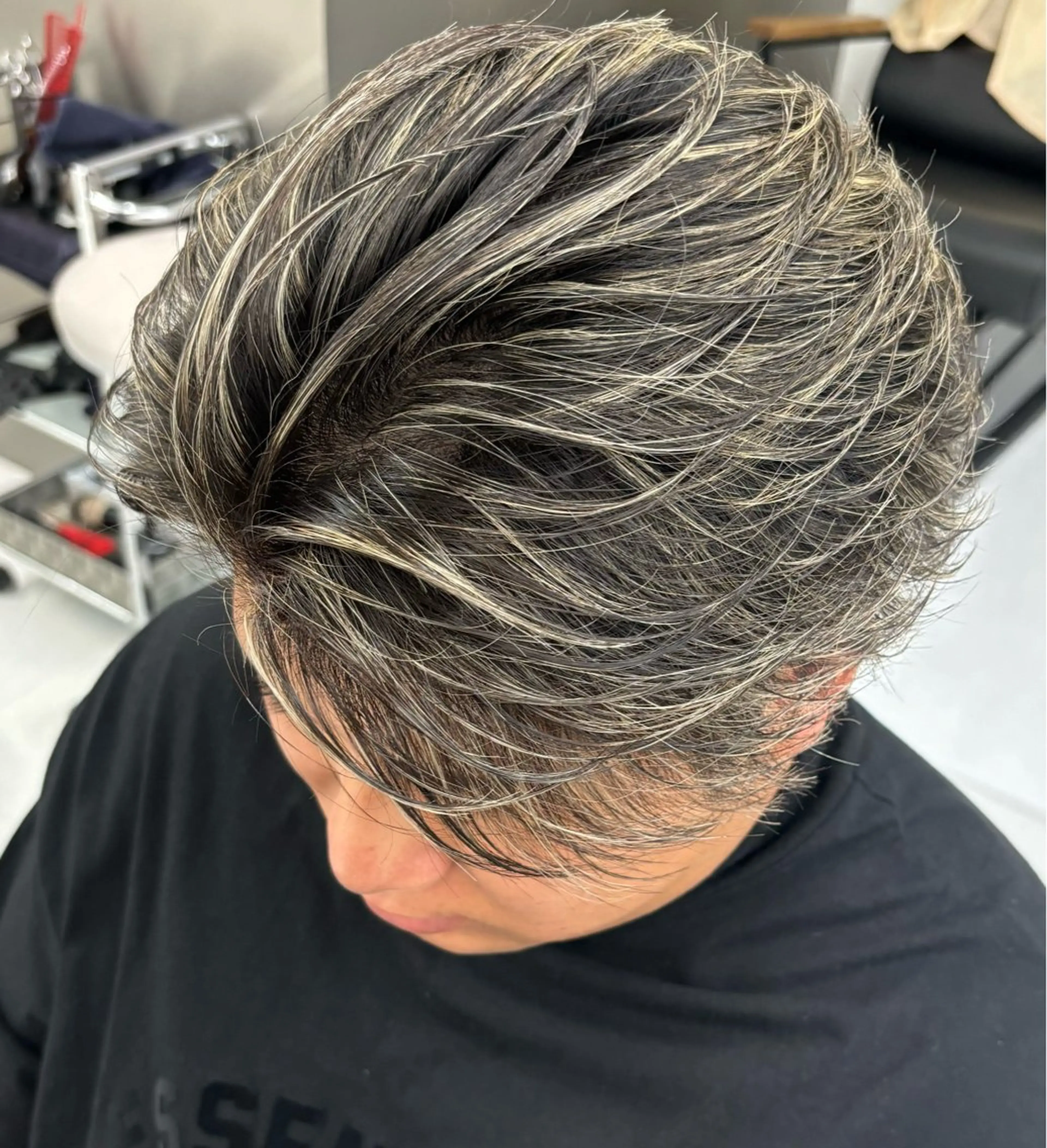 【メンズ限定】カット＋メッシュの写真