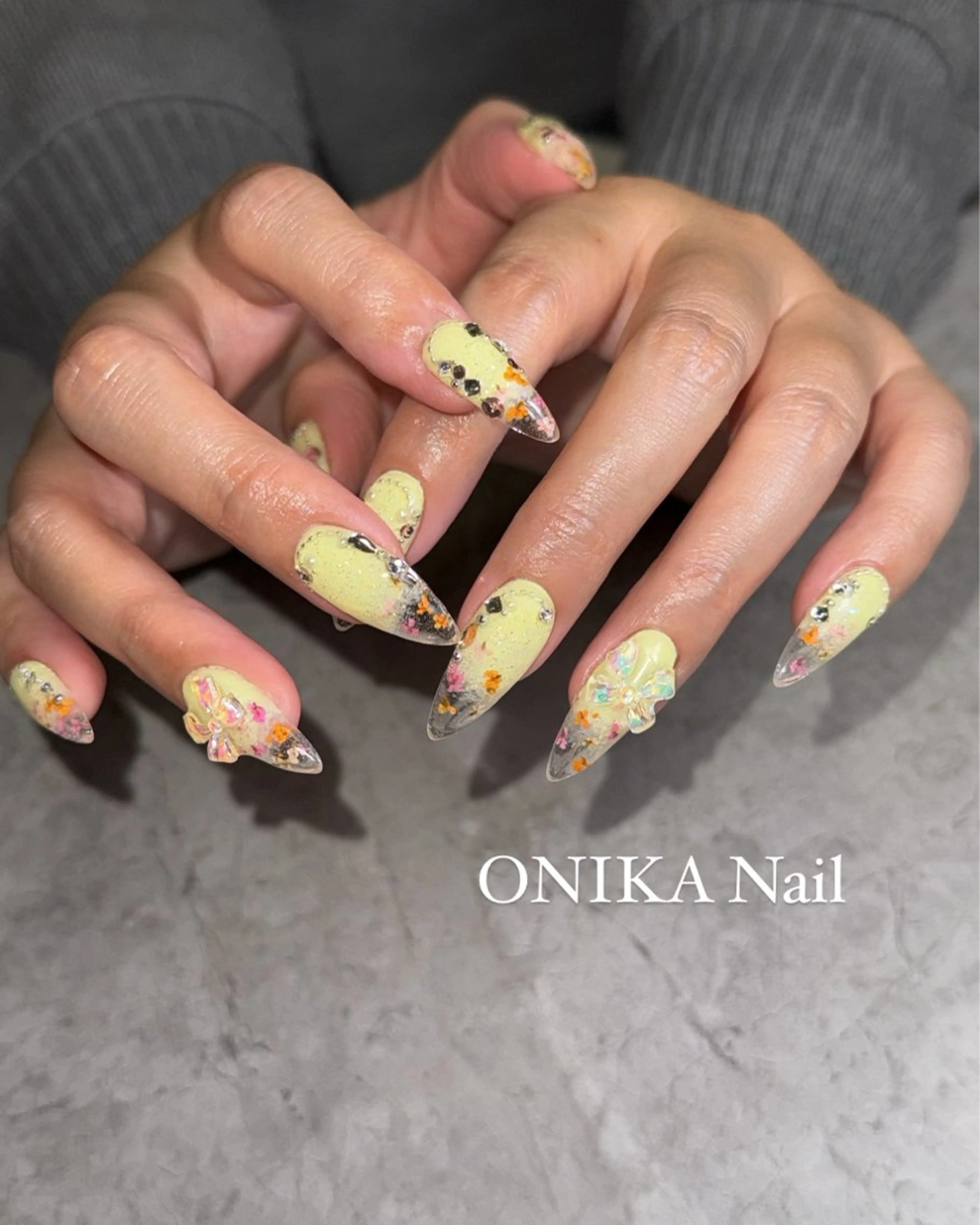ネイル ハンドネイル ハンドケア ONIKA Nail 表参道A4徒歩2分のネイルデザイン