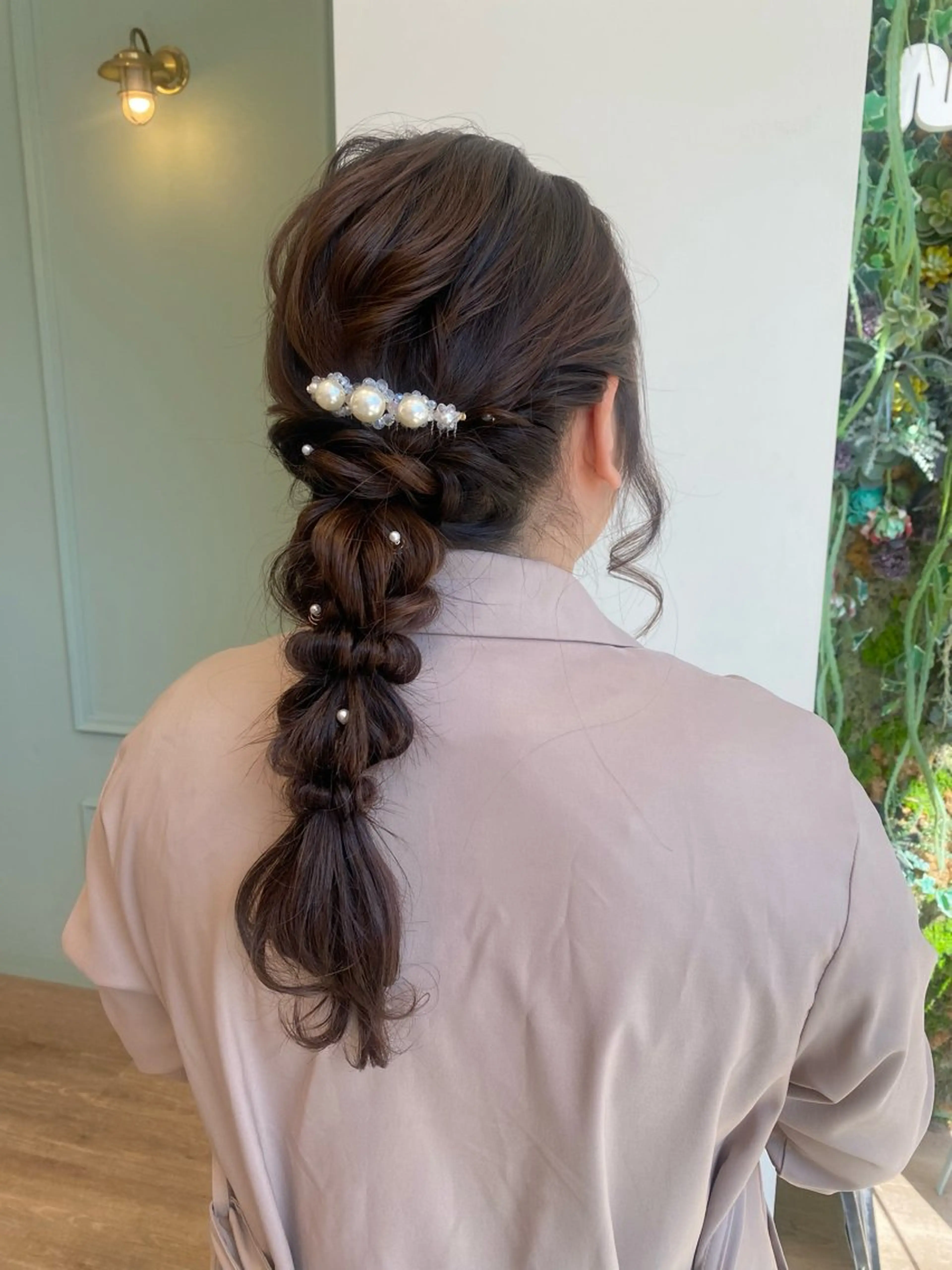 ロング ヘアセット 金山 友香🕊のヘアスタイル