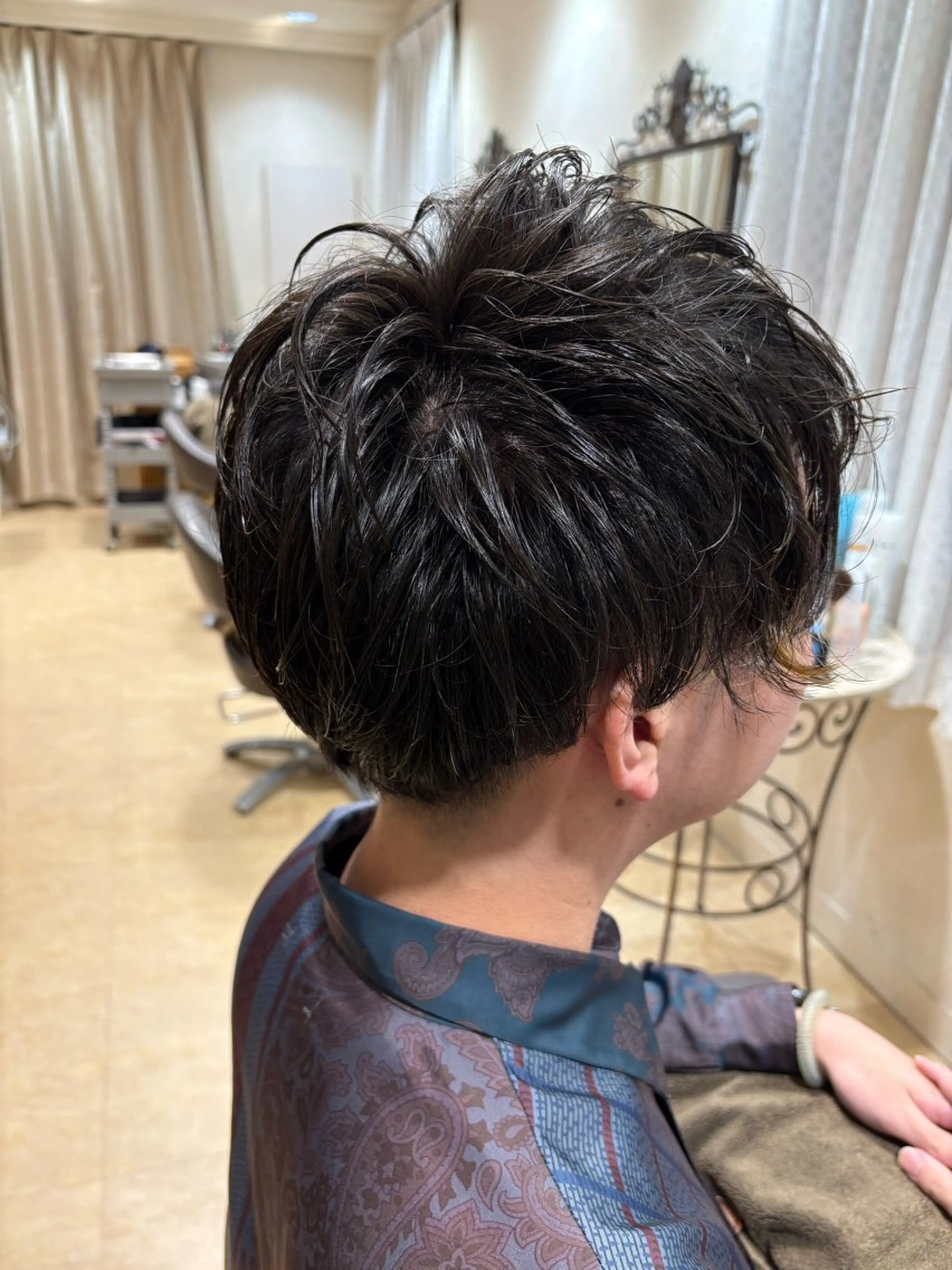 パーマ メンズ 瀧澤 一真のヘアスタイル
