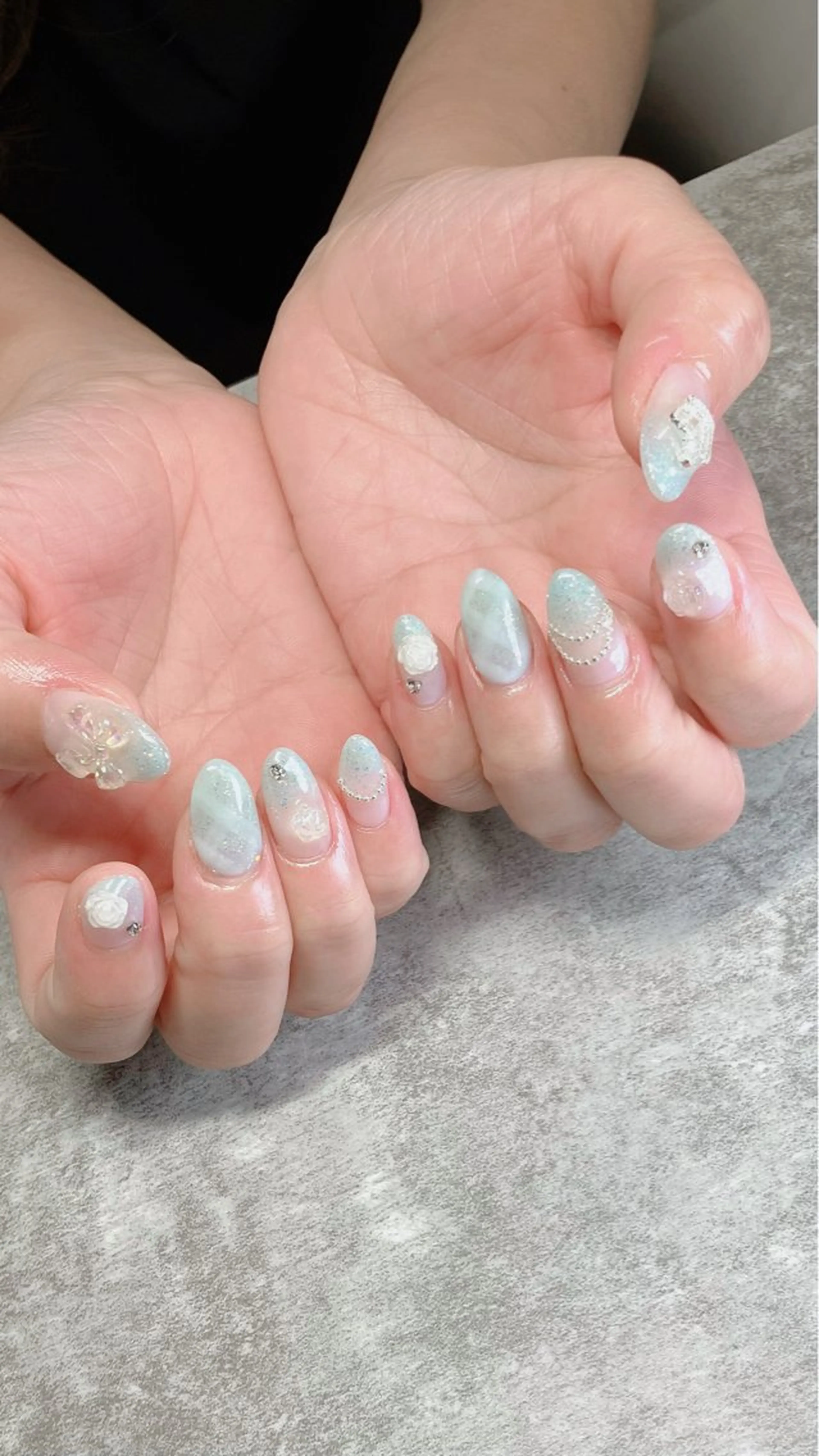 ネイル ハンドネイル ハンドケア haleyume所属・shino🌟 痛ネイルのネイルデザイン