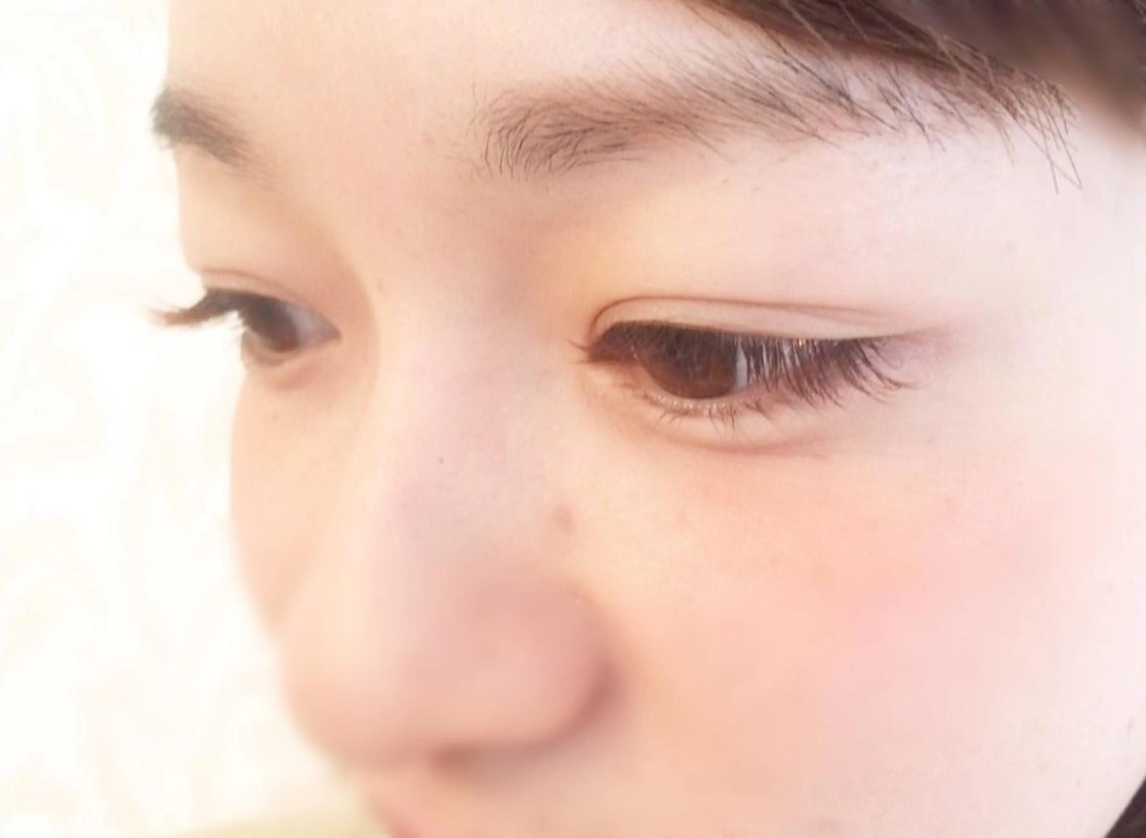 カラー マツエク・マツパ ブラウンカラー オレンジ オレンジブラウン カラーマツエク minette BIBI所属・KUREYAMA eyelistのエステ・リラクイメージ