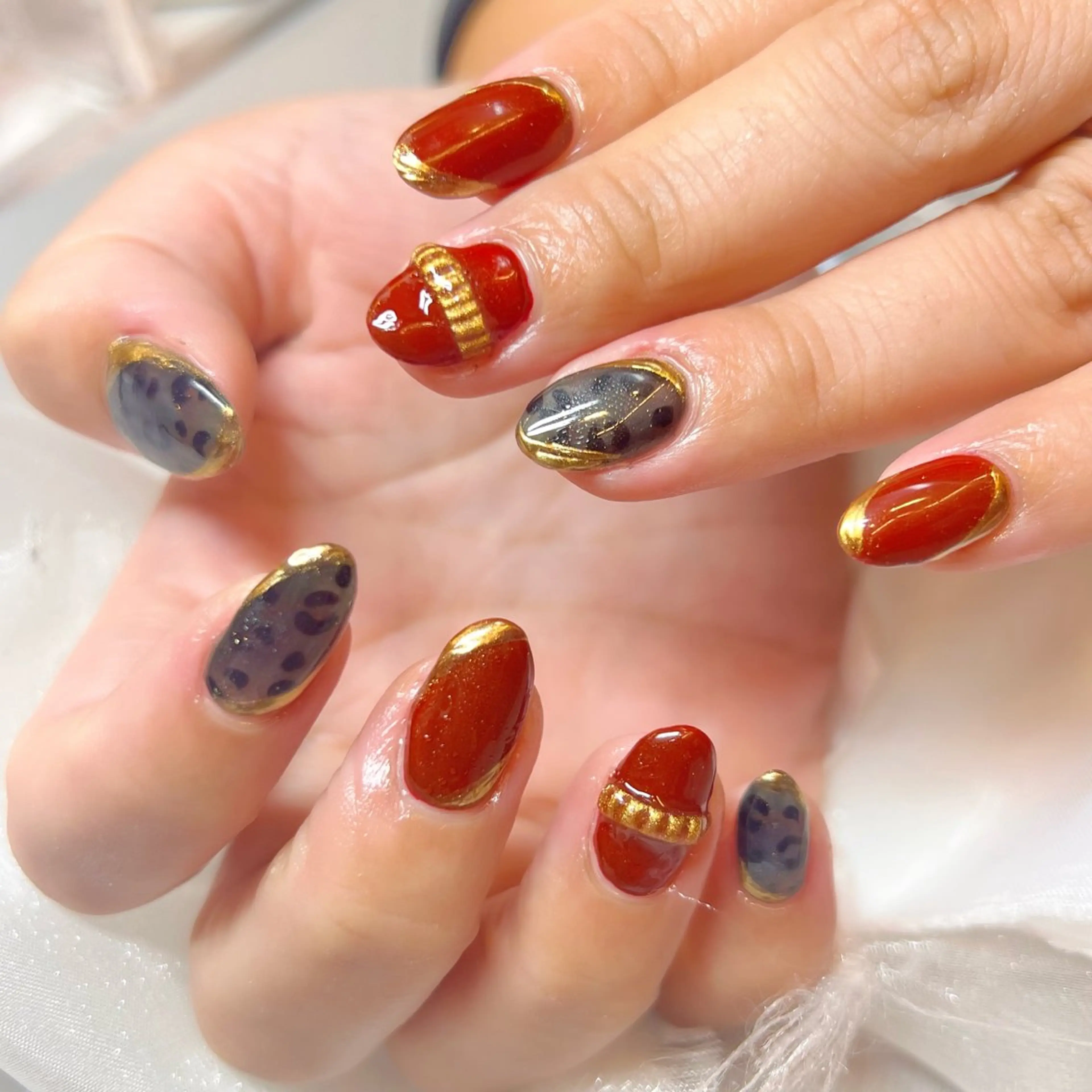 ネイル ハンドネイル clover nailのネイルデザイン