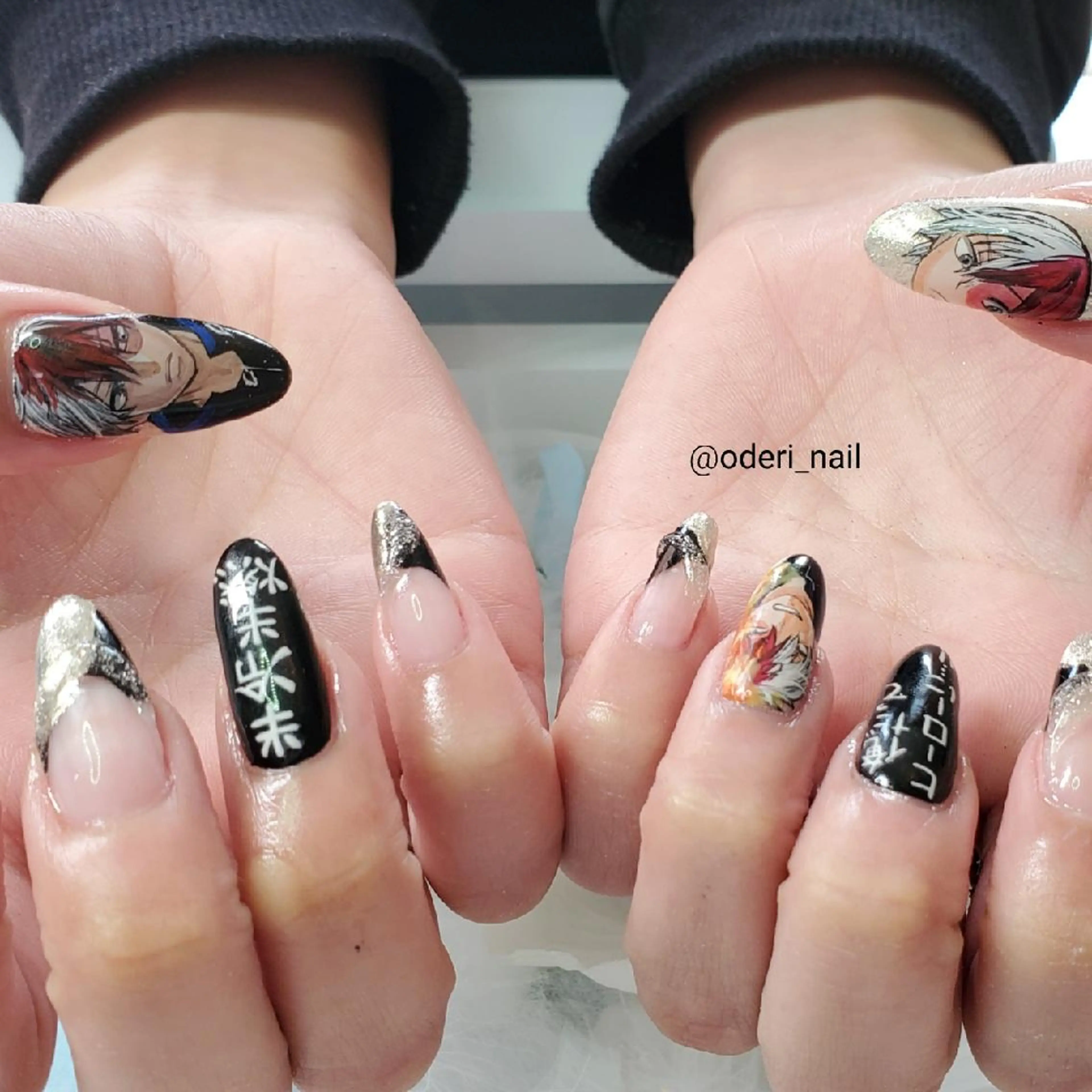 ネイル アートネイル ジェルネイル おで@ oderi_nailのネイルデザイン