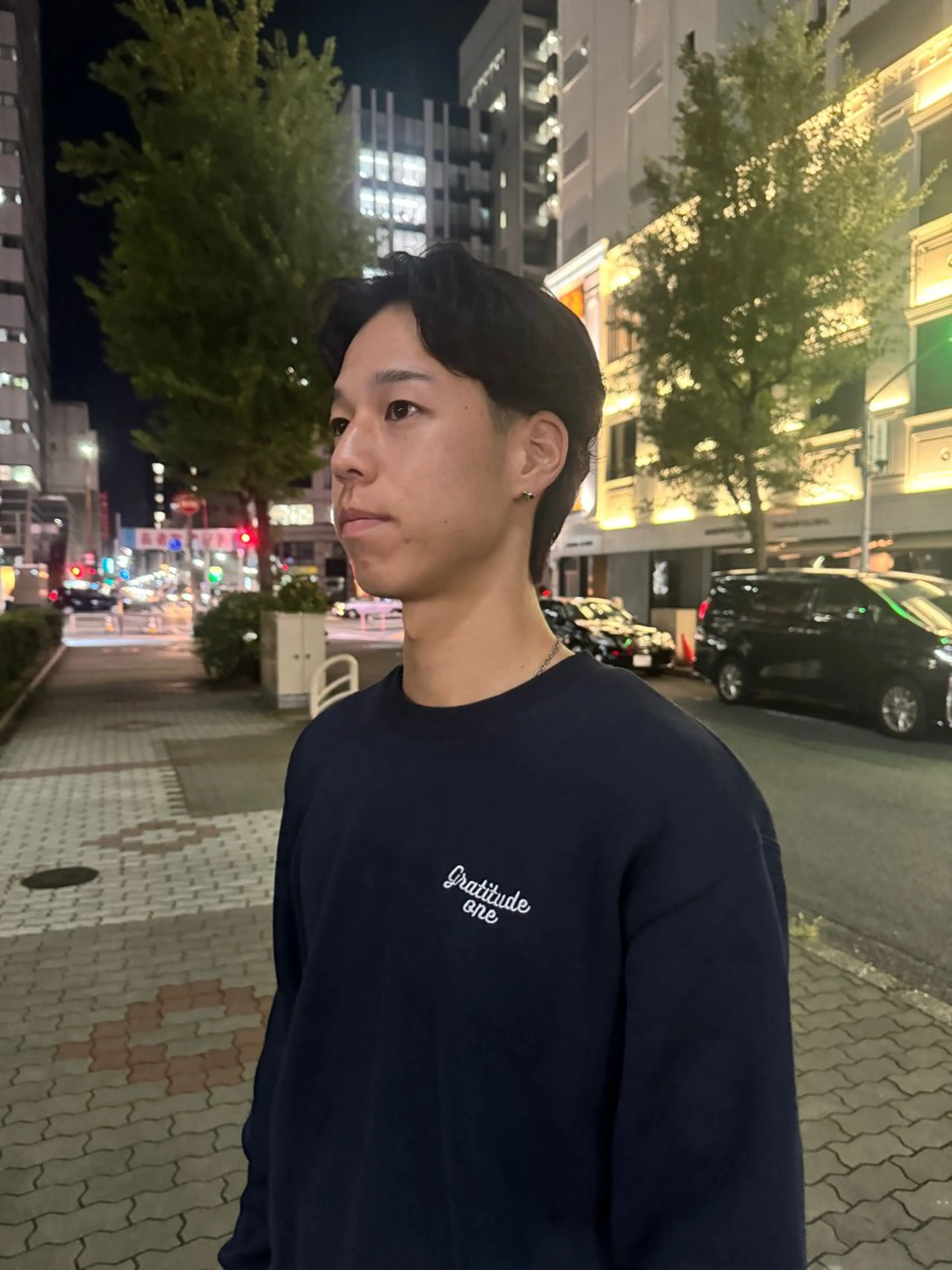 ショート パーマ 森田 鴻之介のヘアスタイル