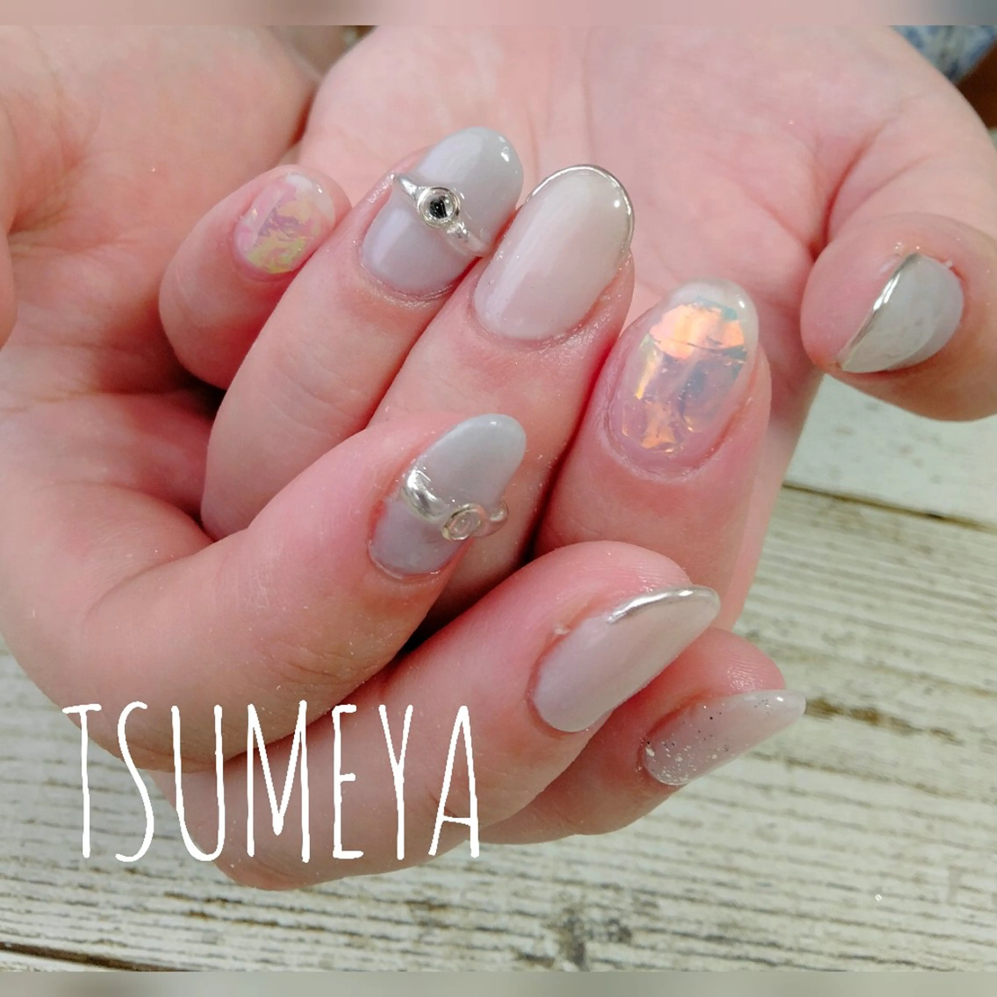 ネイル シンプルネイル ハンドネイル _TSUMEYA _のネイルデザイン