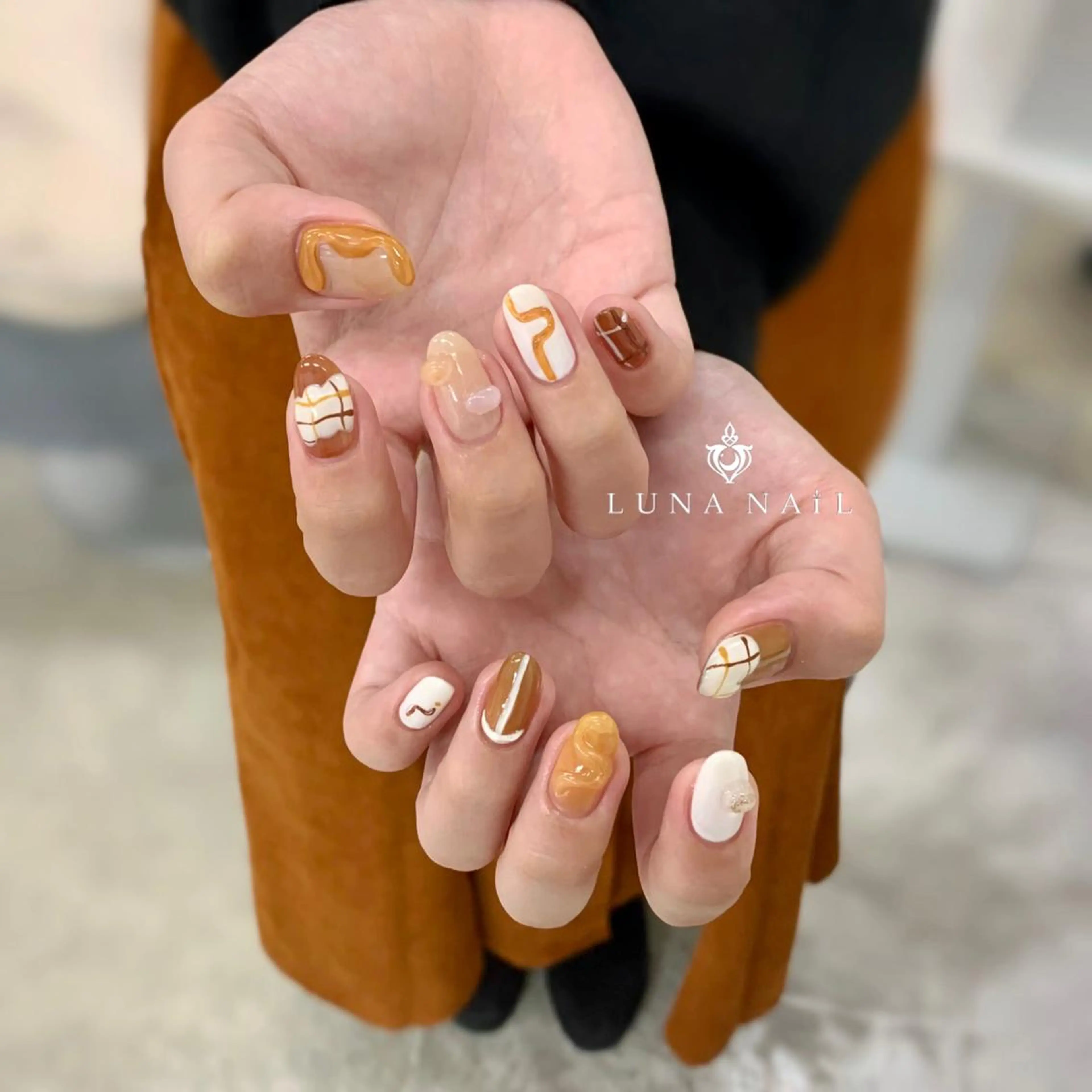 ネイル ハンドネイル アトリエ　ミモザ所属・いまむら あかりのネイルデザイン