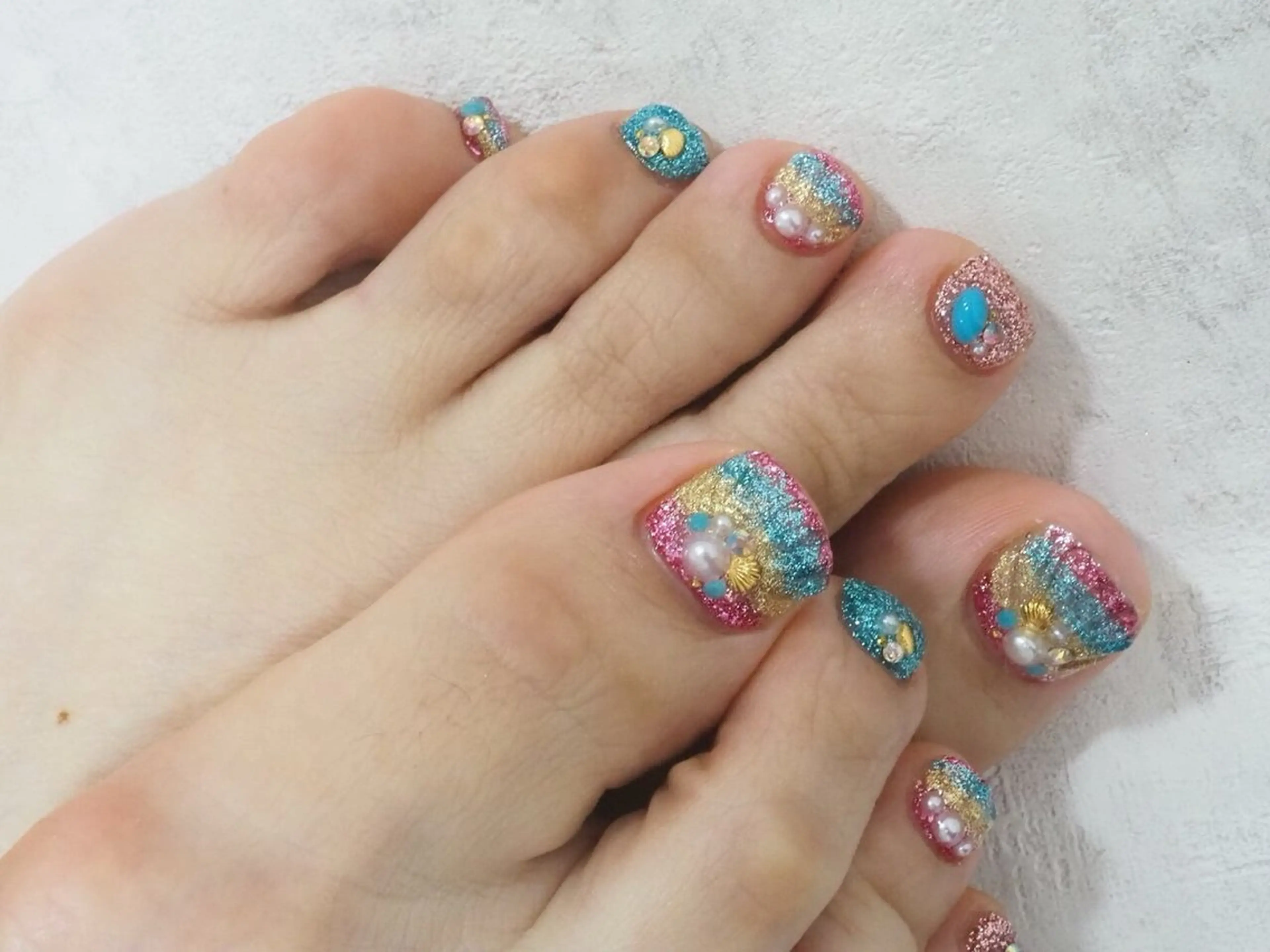 foot お好きなデザインコースの写真