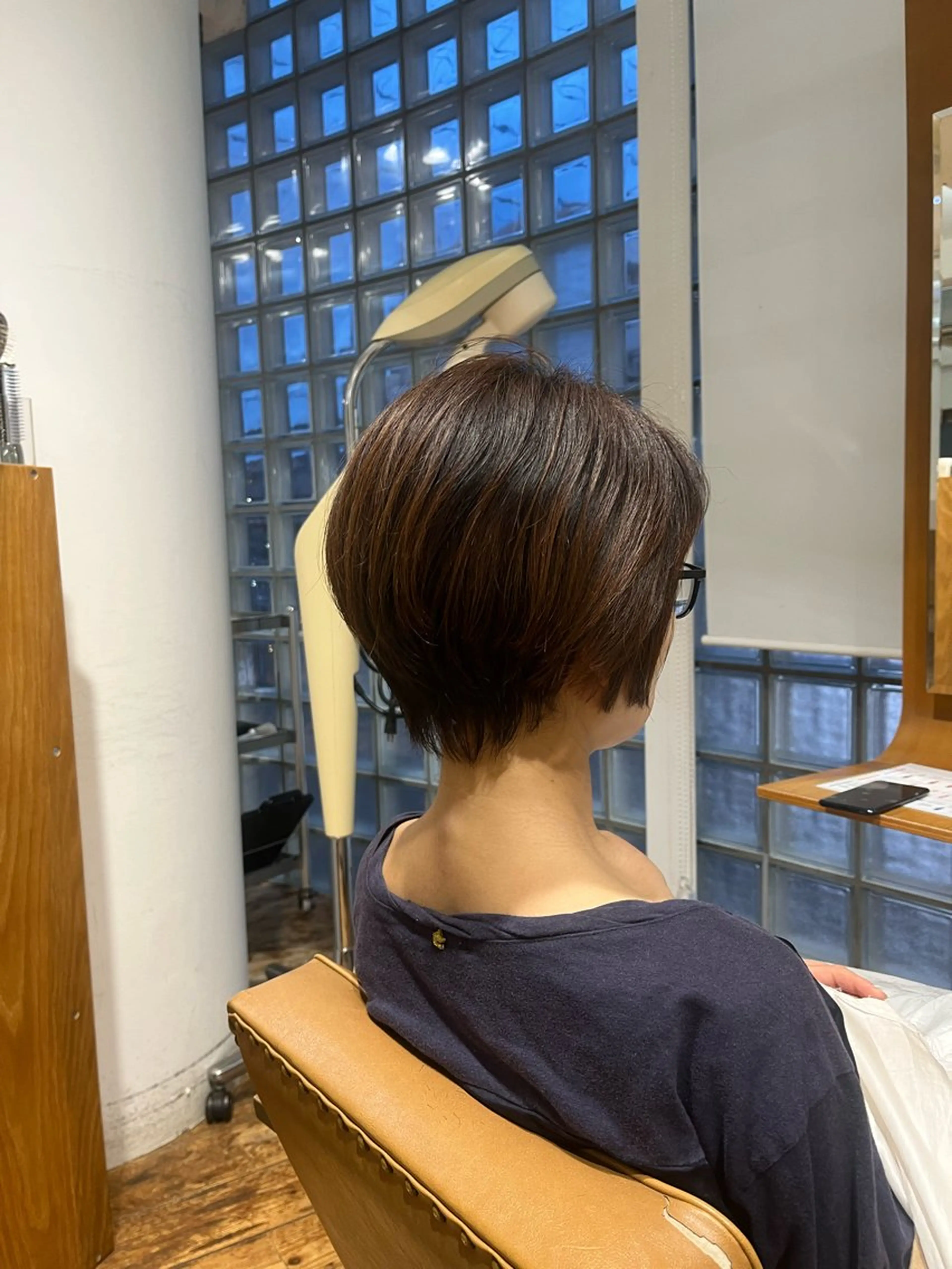 ショート カラー カット/パーマモデル 募集🩵　yukaのヘアスタイル