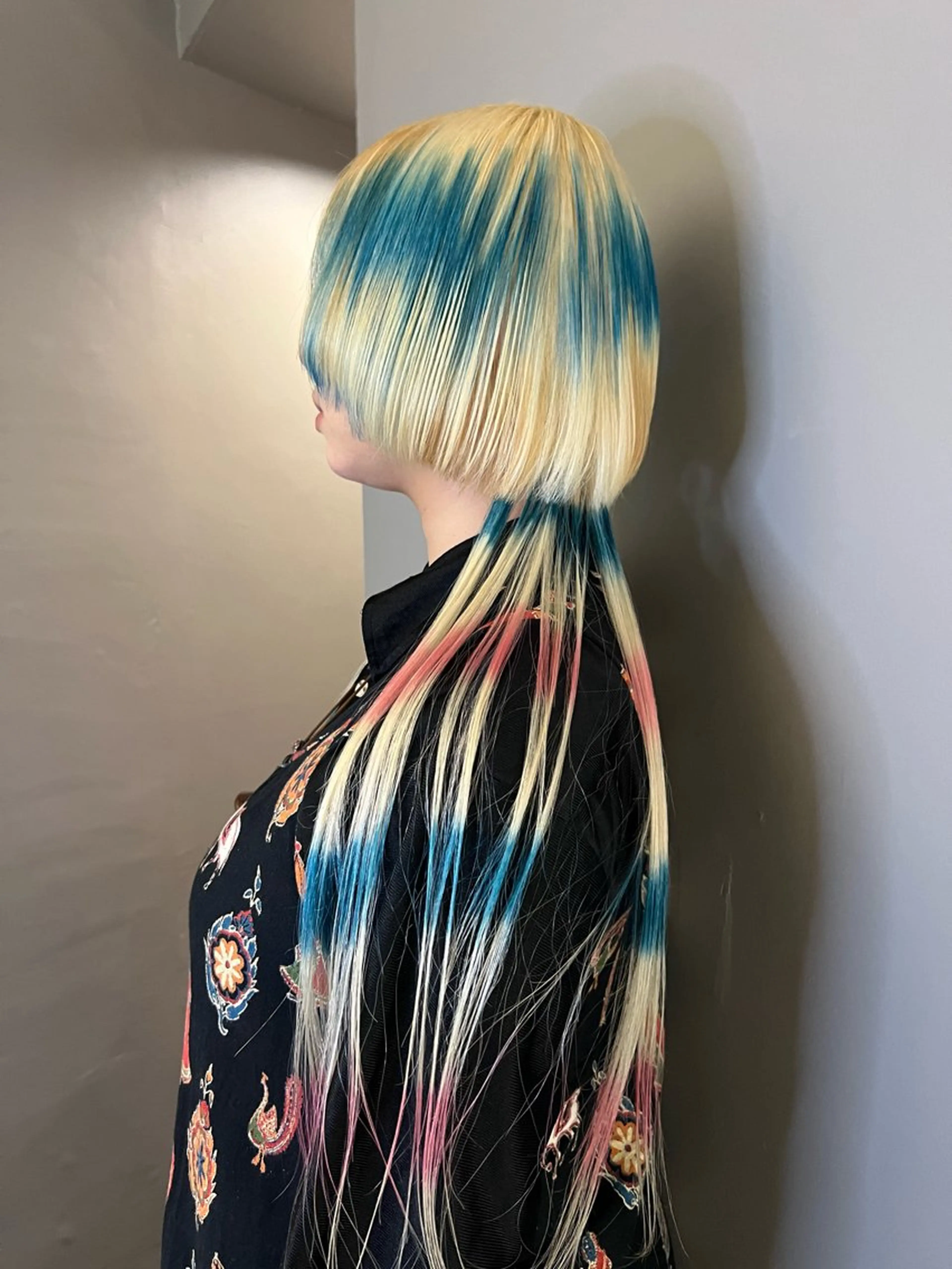 ロング カラー カット ヘアカラー haco＋所属・圧倒的デザイン力 店長🎨RENAのヘアスタイル