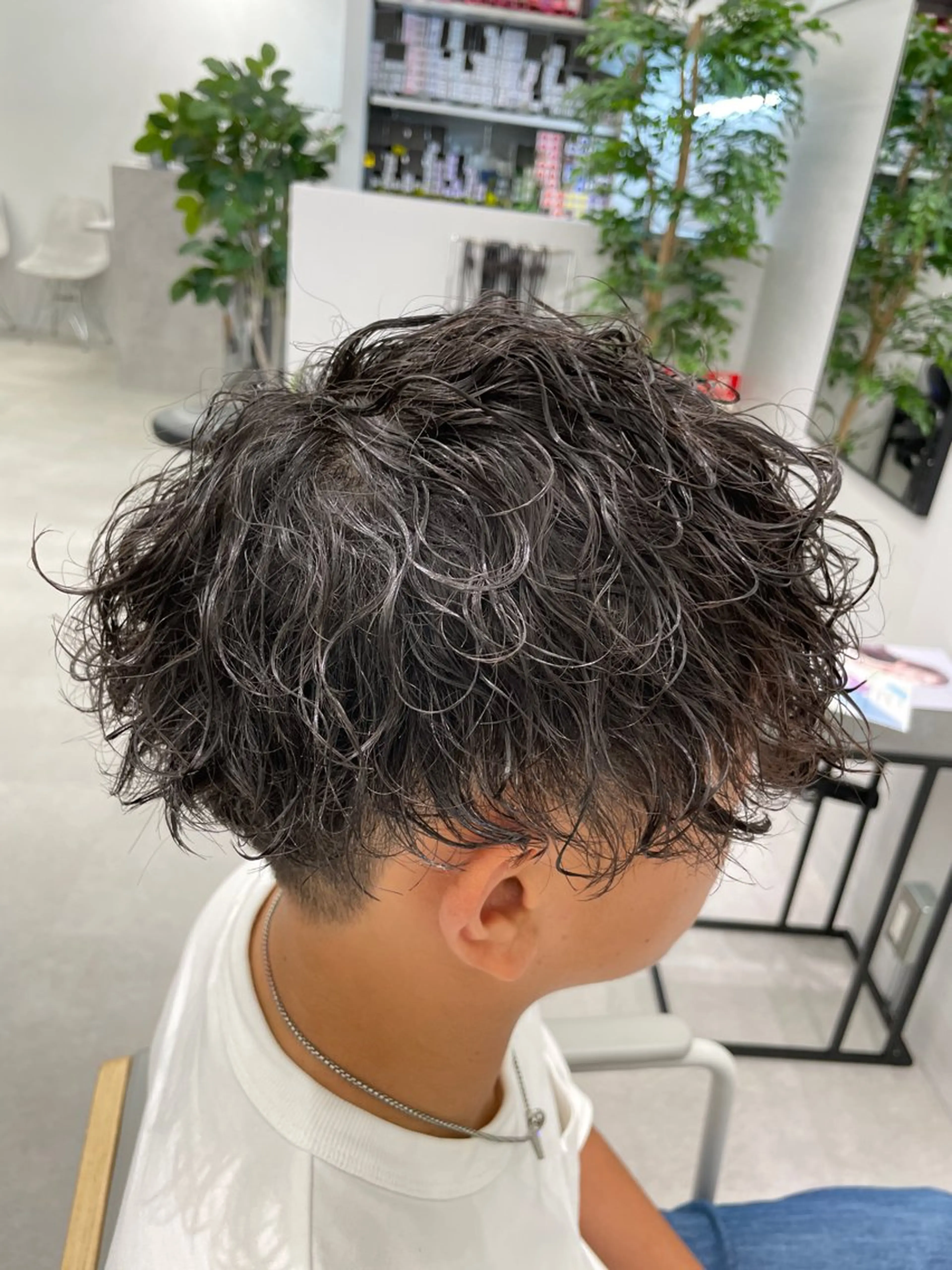 メンズ限定カット+ツイスパor波巻きパーマの写真