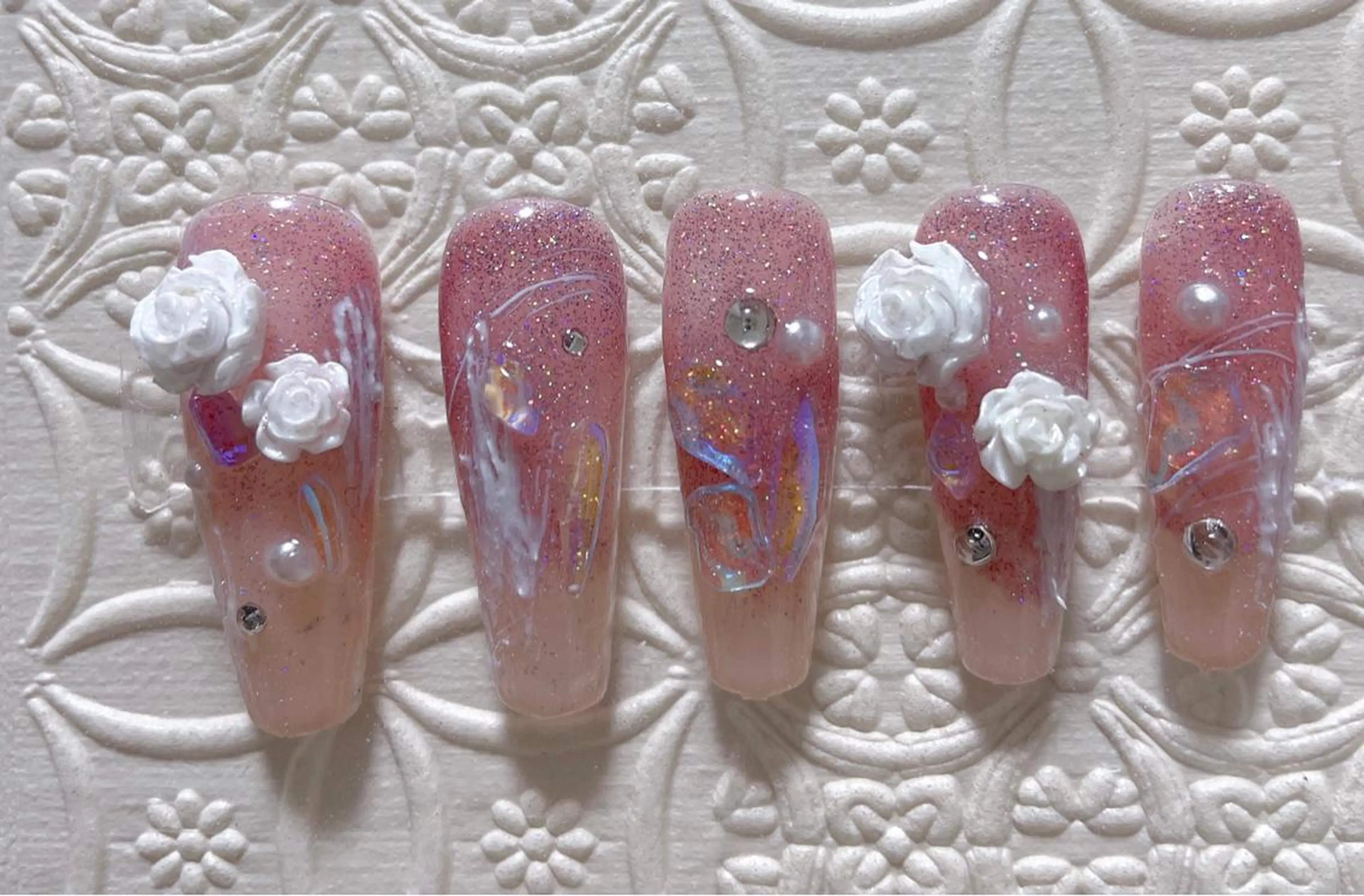 ネイル M🌷nail 長さだし専門店のネイルデザイン