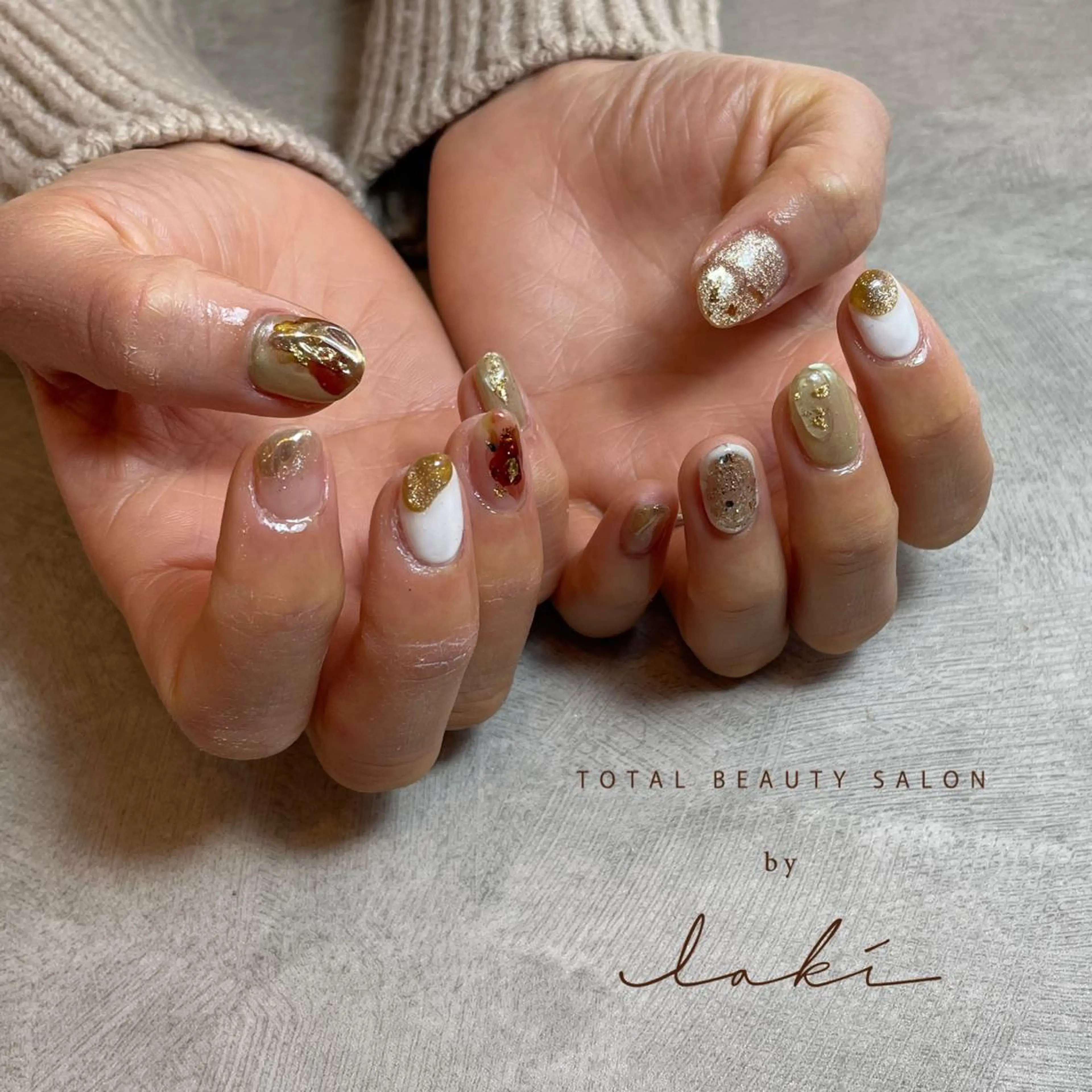 ネイル ニュアンスネイル my&所属・my&_ maimiのネイルデザイン