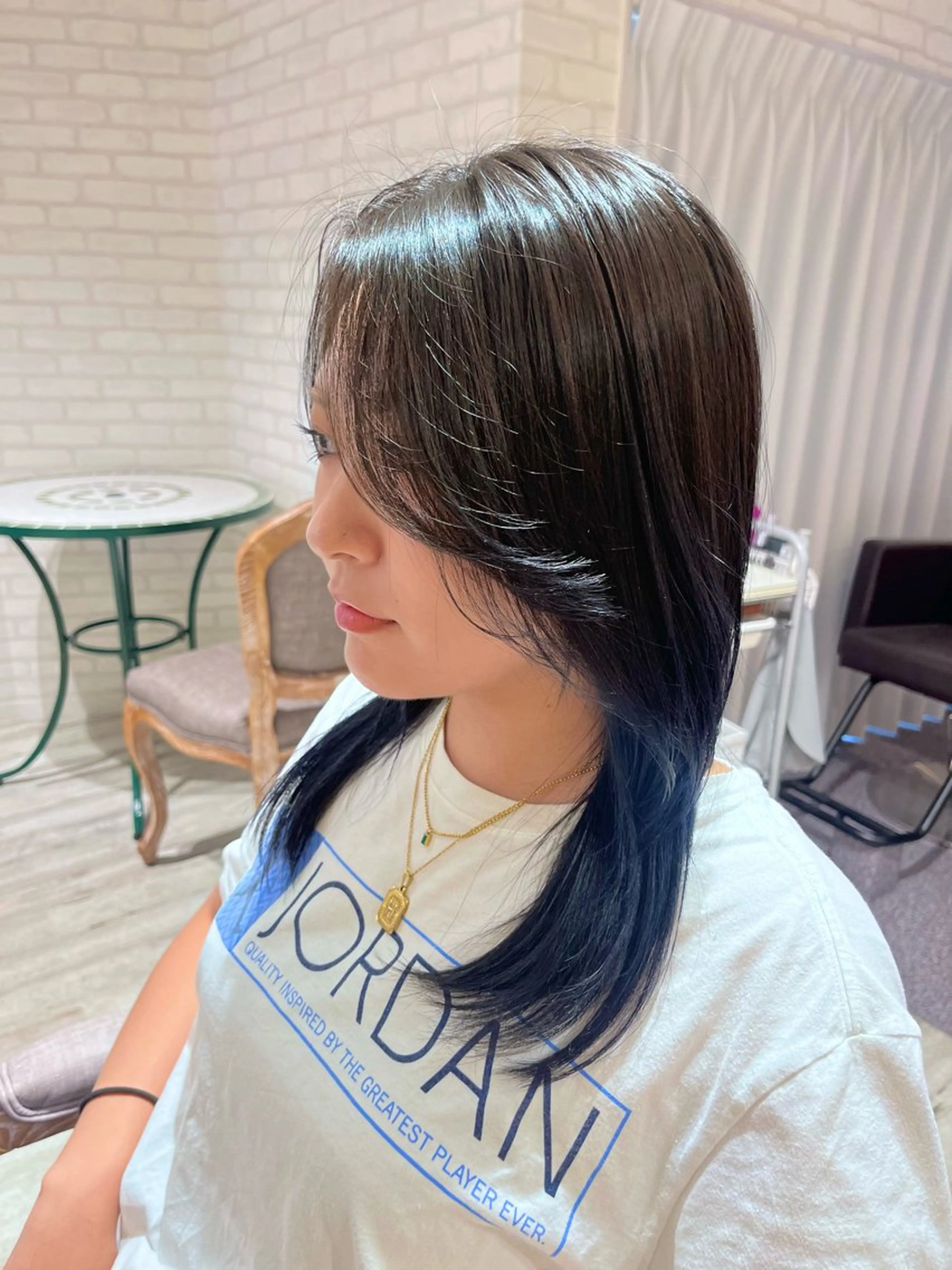 ミディアム カラー abilita RIKIYAのヘアスタイル