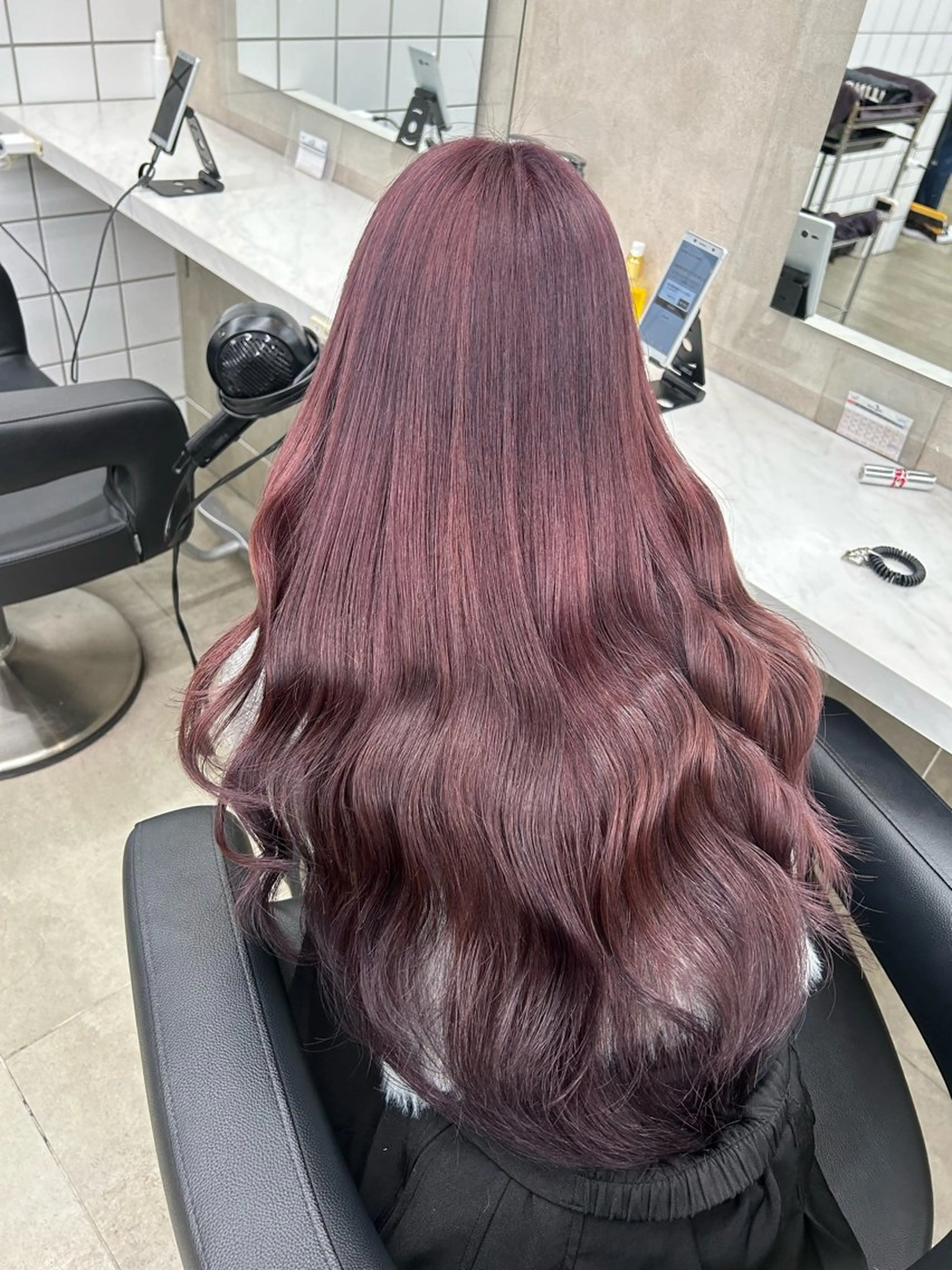 ロング カラー 🎀暖色/ラベンダー /paru🤍のヘアスタイル