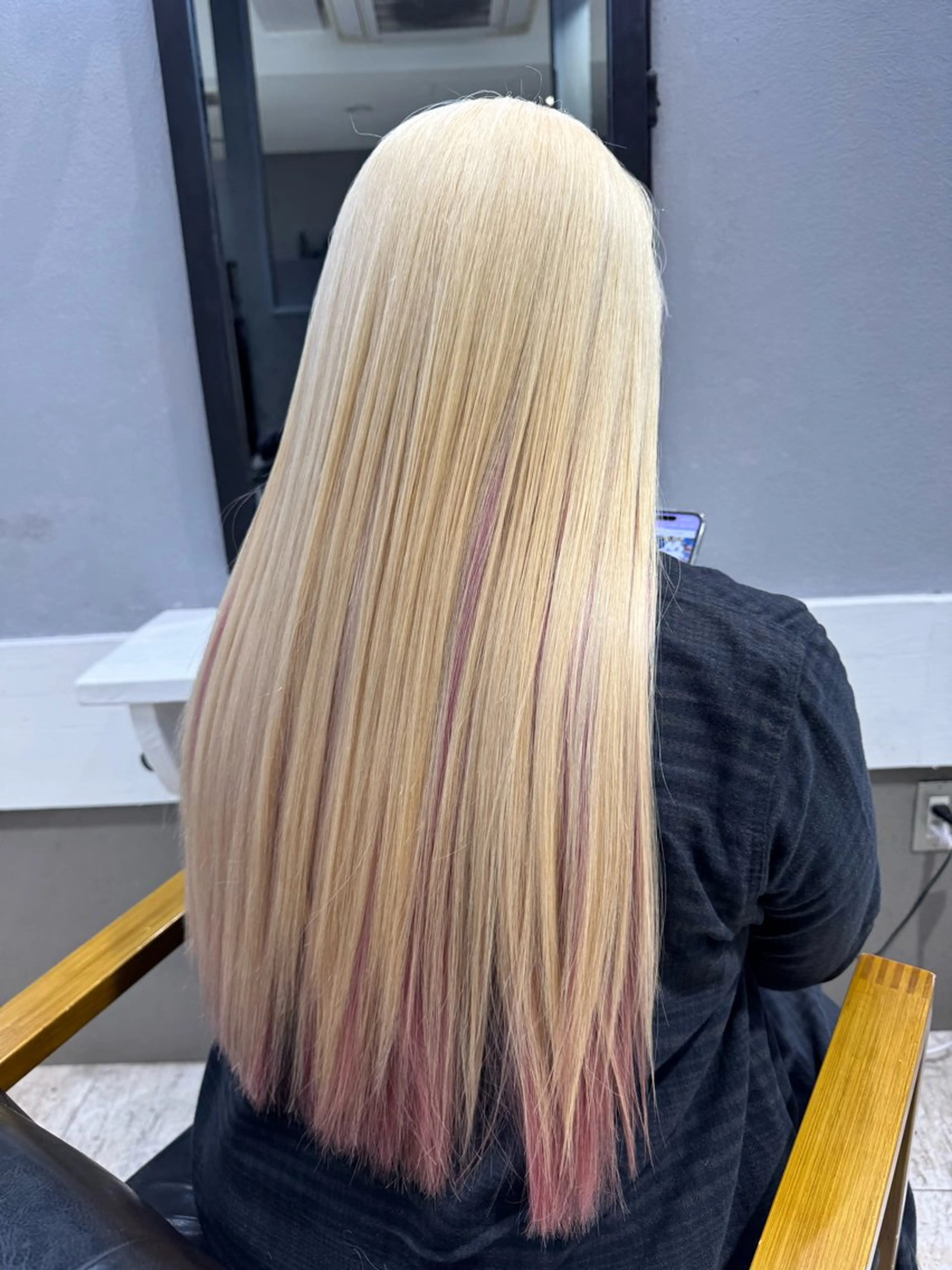 ロング カラー dao/ミルクティー /ブラウン/ブロンドのヘアスタイル