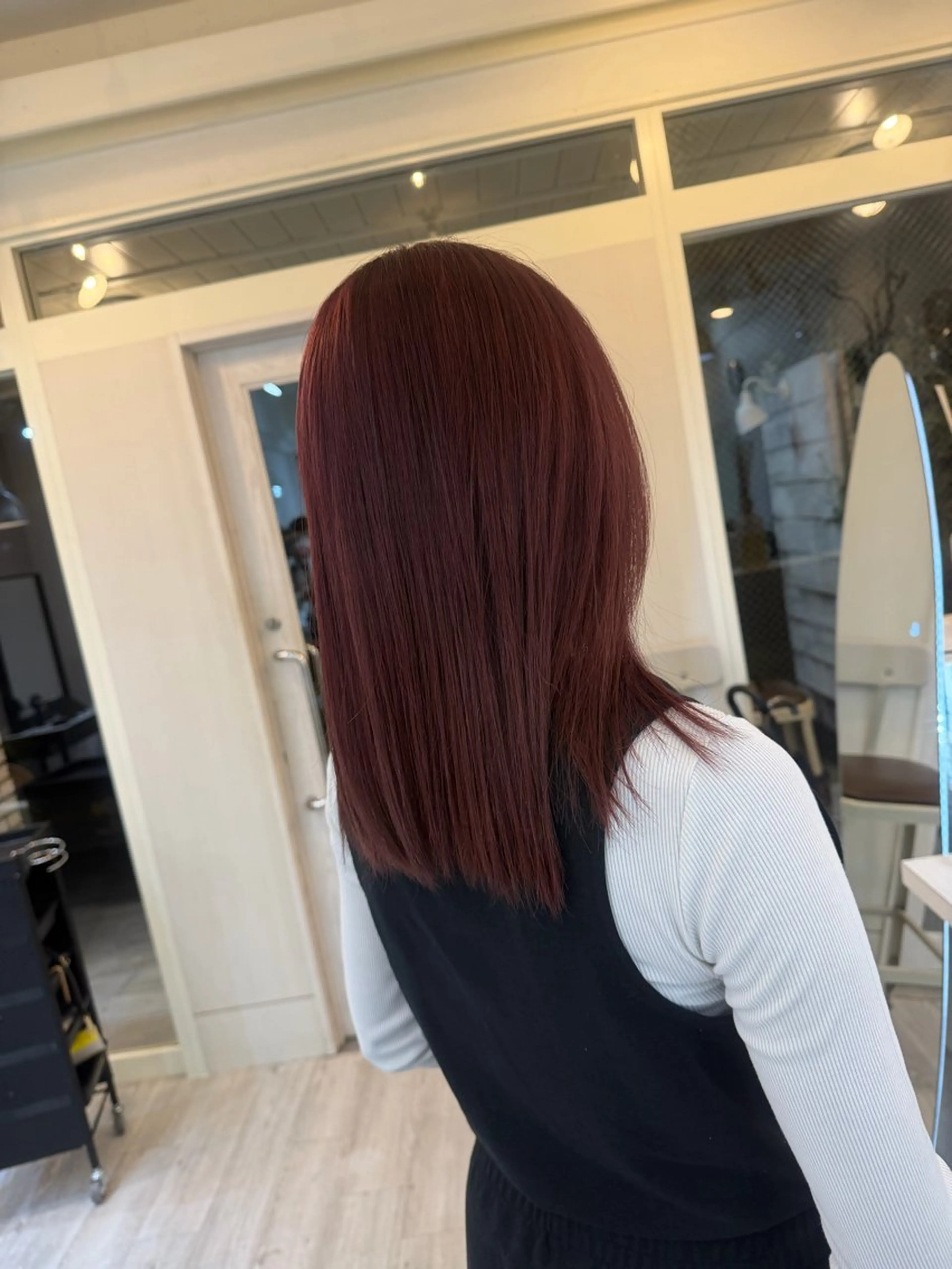 カラー ヘアカラー and K所属・MAEDA YUKIのヘアスタイル