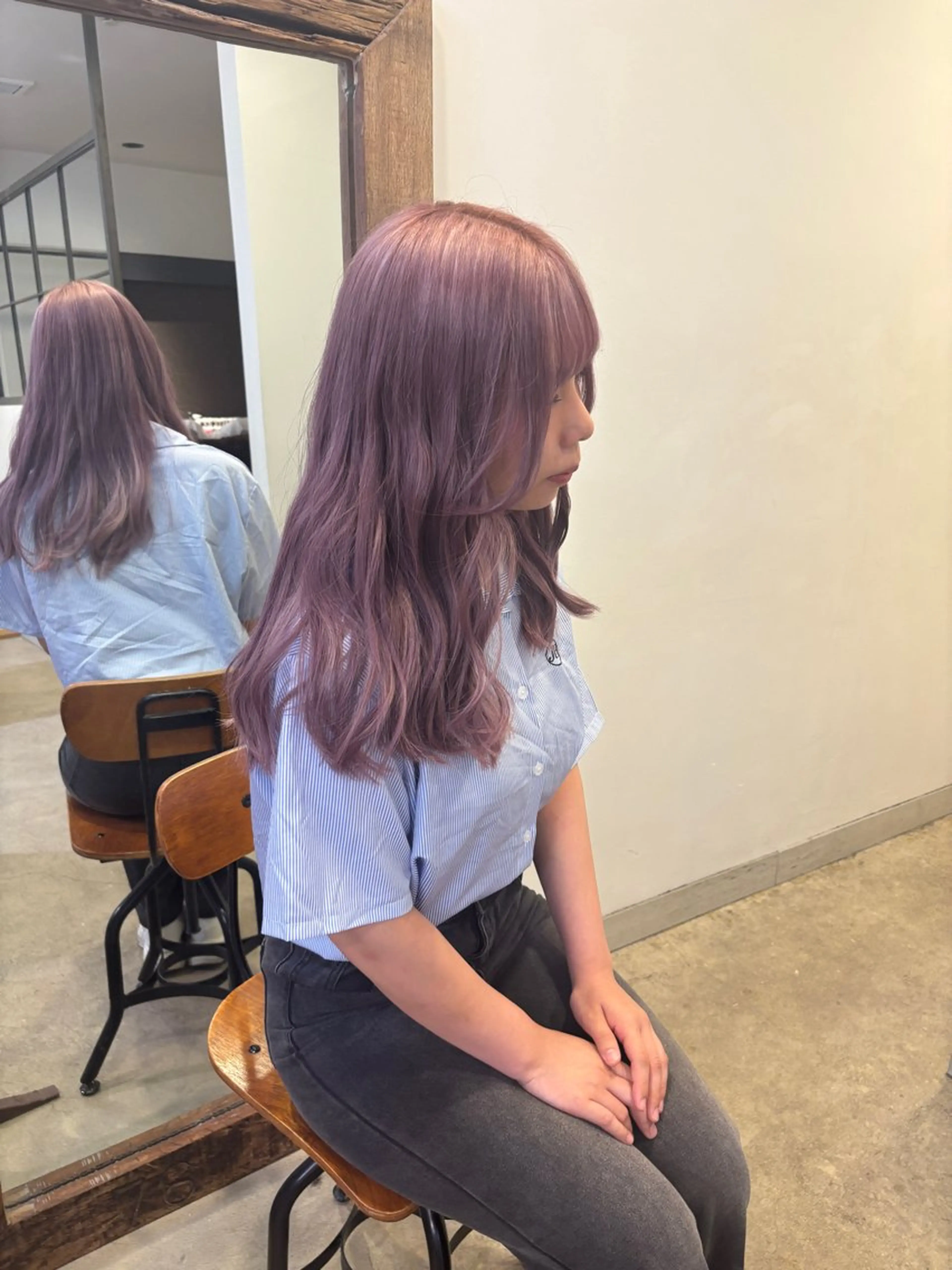 ロング カラー sion nozomi🎀のヘアスタイル