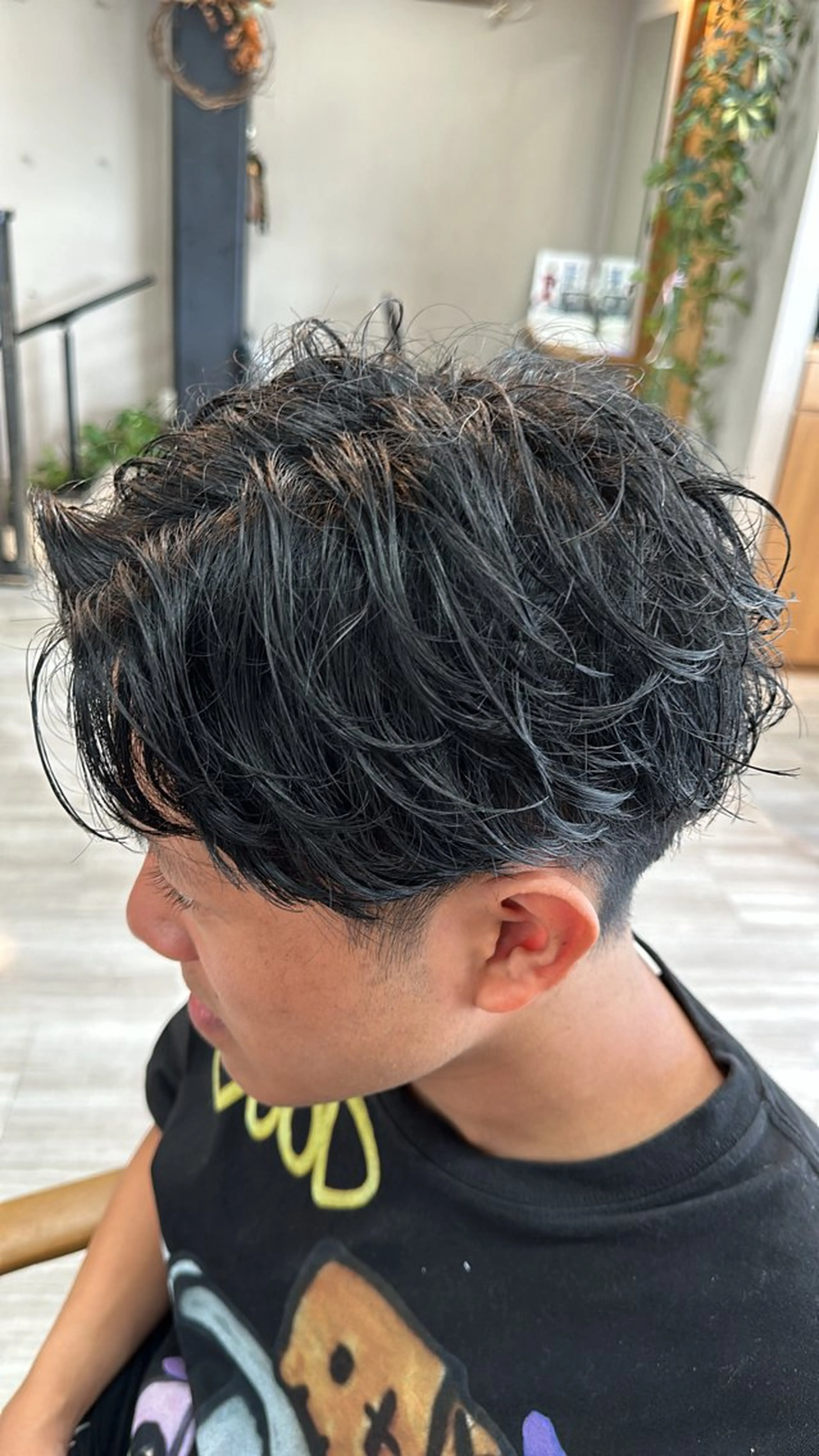 メンズ arika オケシ　リョウダイのヘアスタイル