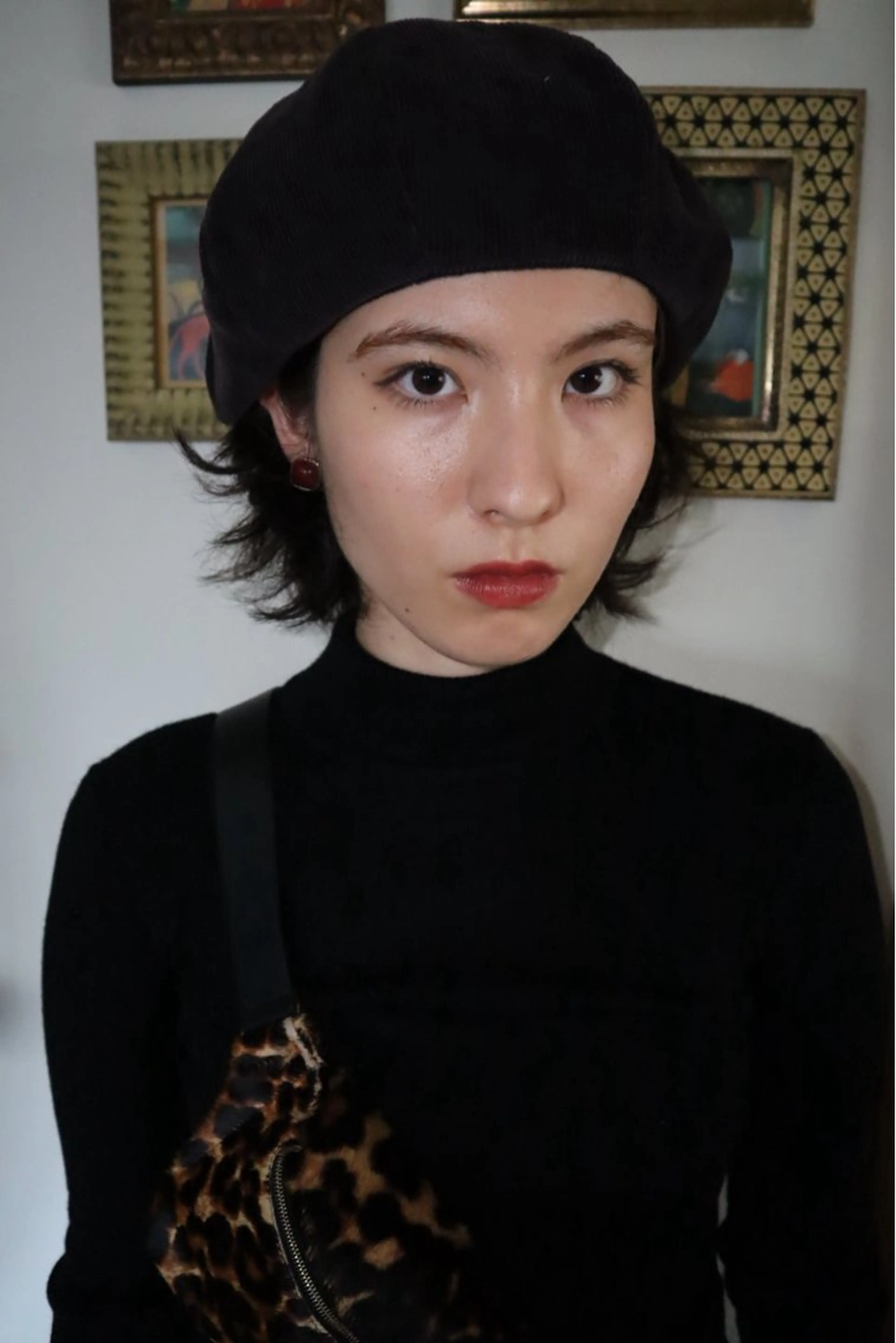 ショート カラー 金尾 凜のヘアスタイル