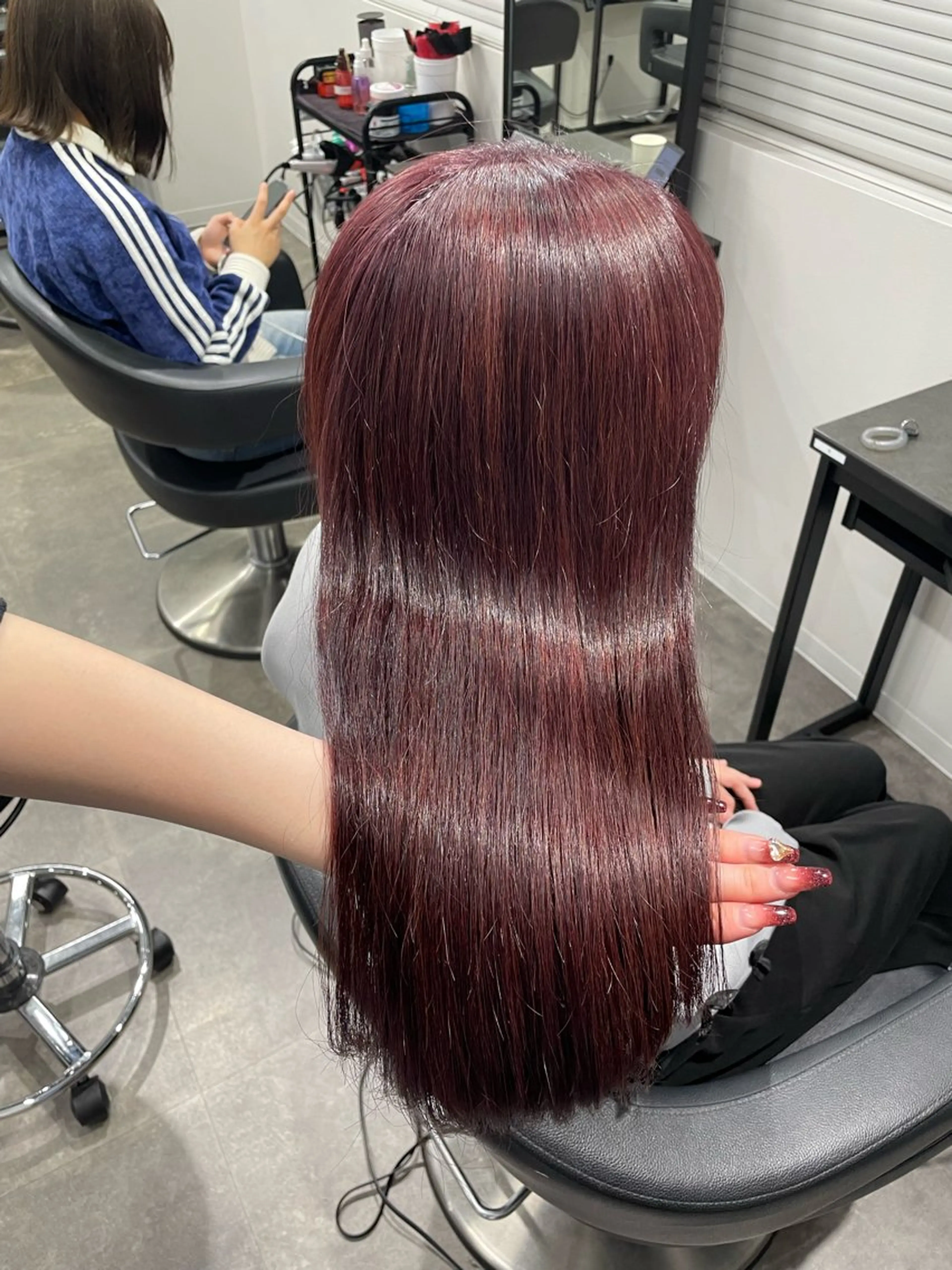 ロング カラー 🎀暖色/ラベンダー /paru🤍のヘアスタイル