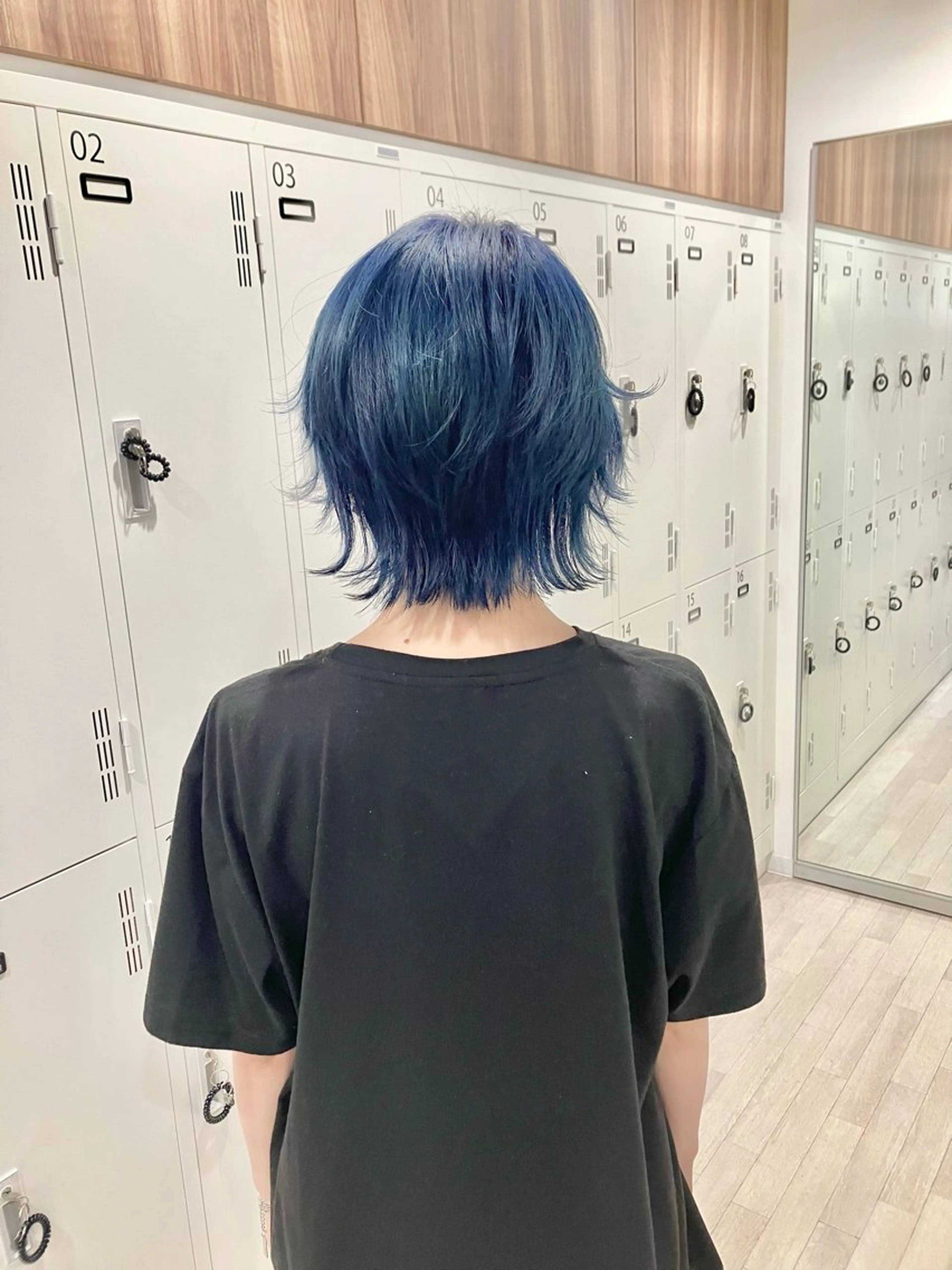 ショート カラー ヘアカラー Re:st所属・Miyavi/カラー ショートボブのヘアスタイル