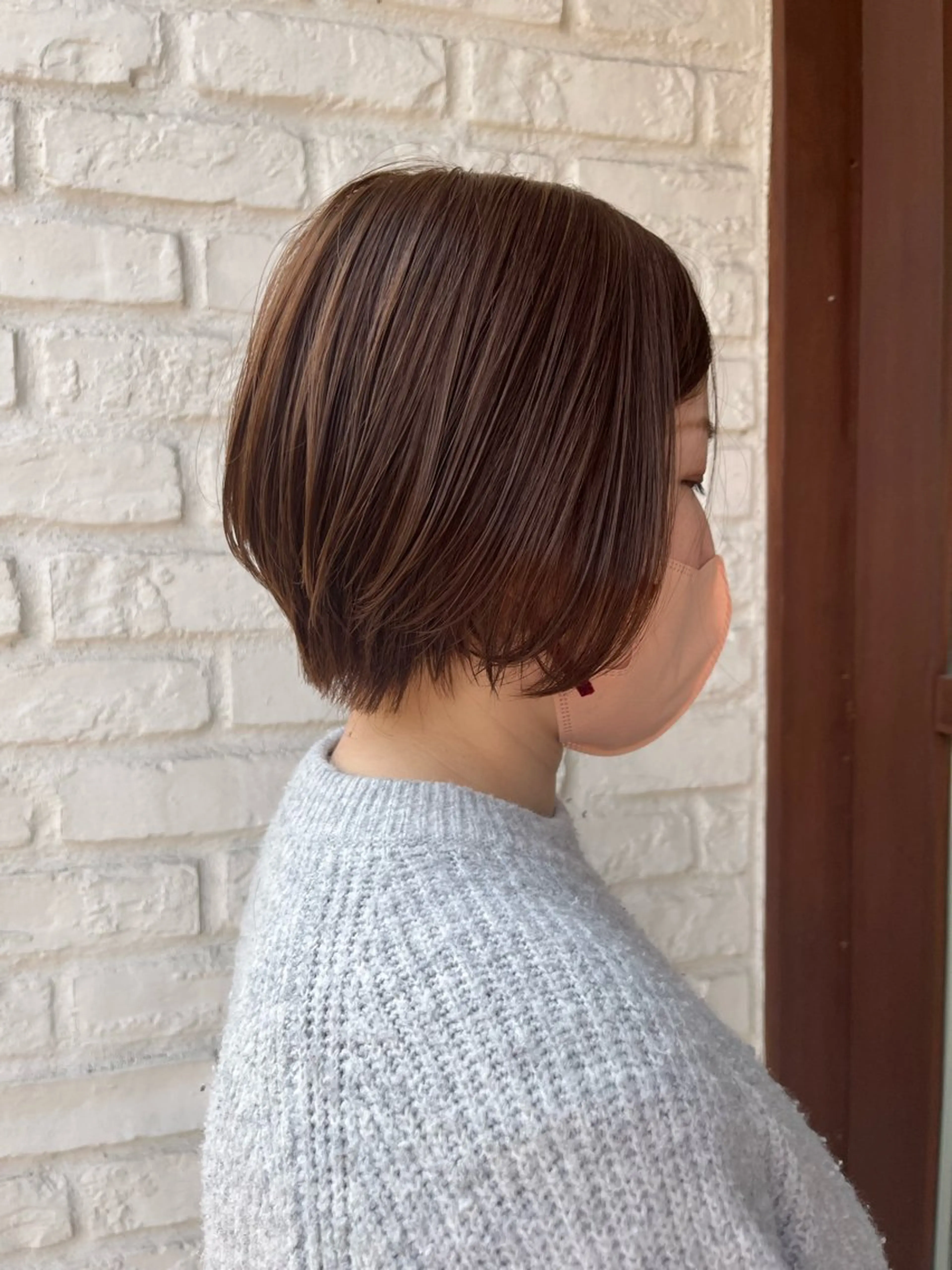 ショート ショートボブ ボブ ショートヘア oggi西新所属・ゆい/メンズカット/ ショート/レイヤーのヘアスタイル