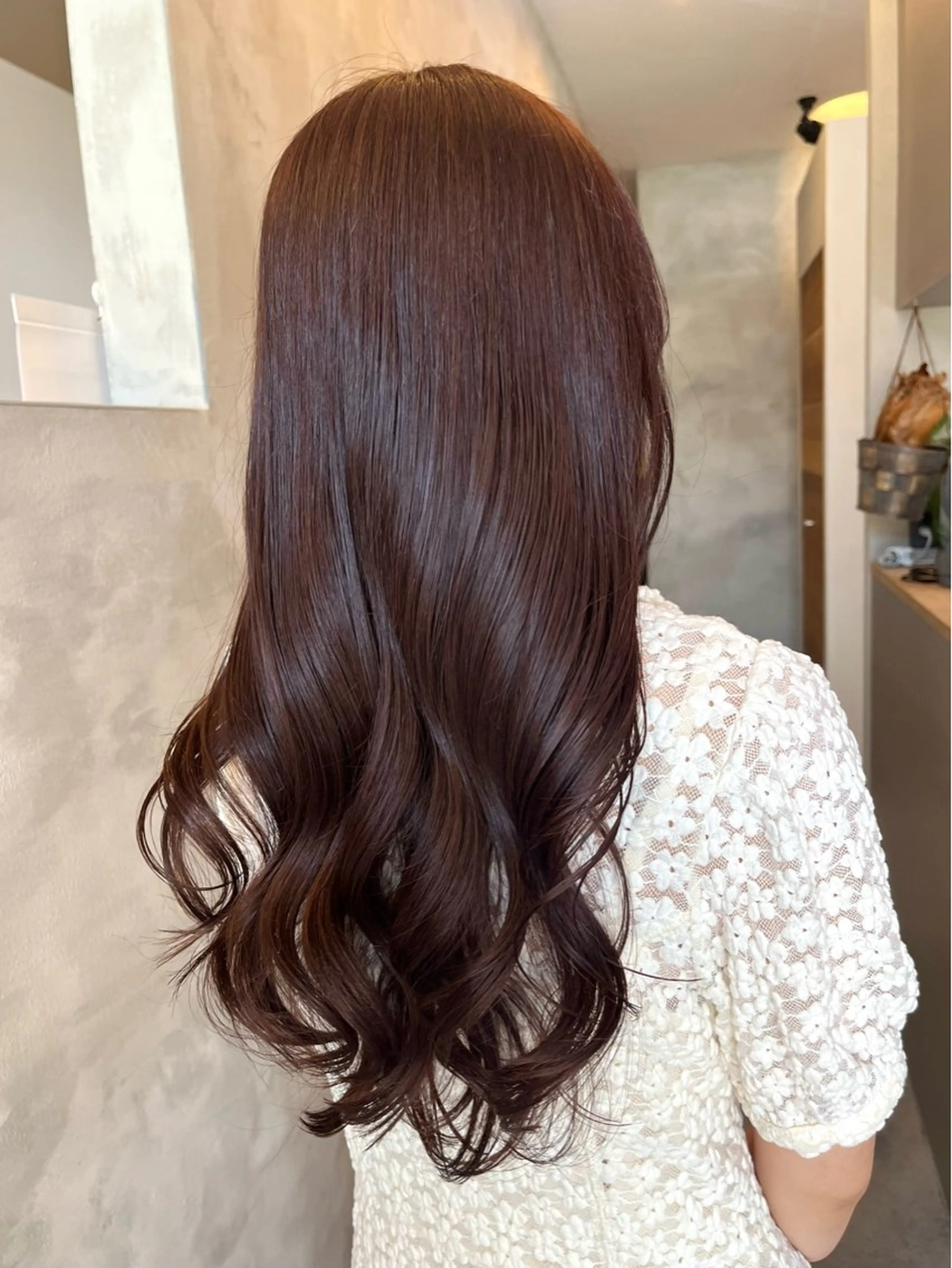 ロング カラー ブラウンカラー ラベンダーカラー カット ヘアカラー トリートメント Salon de  COCO所属・Yuka /ツヤカラー✨のヘアスタイル