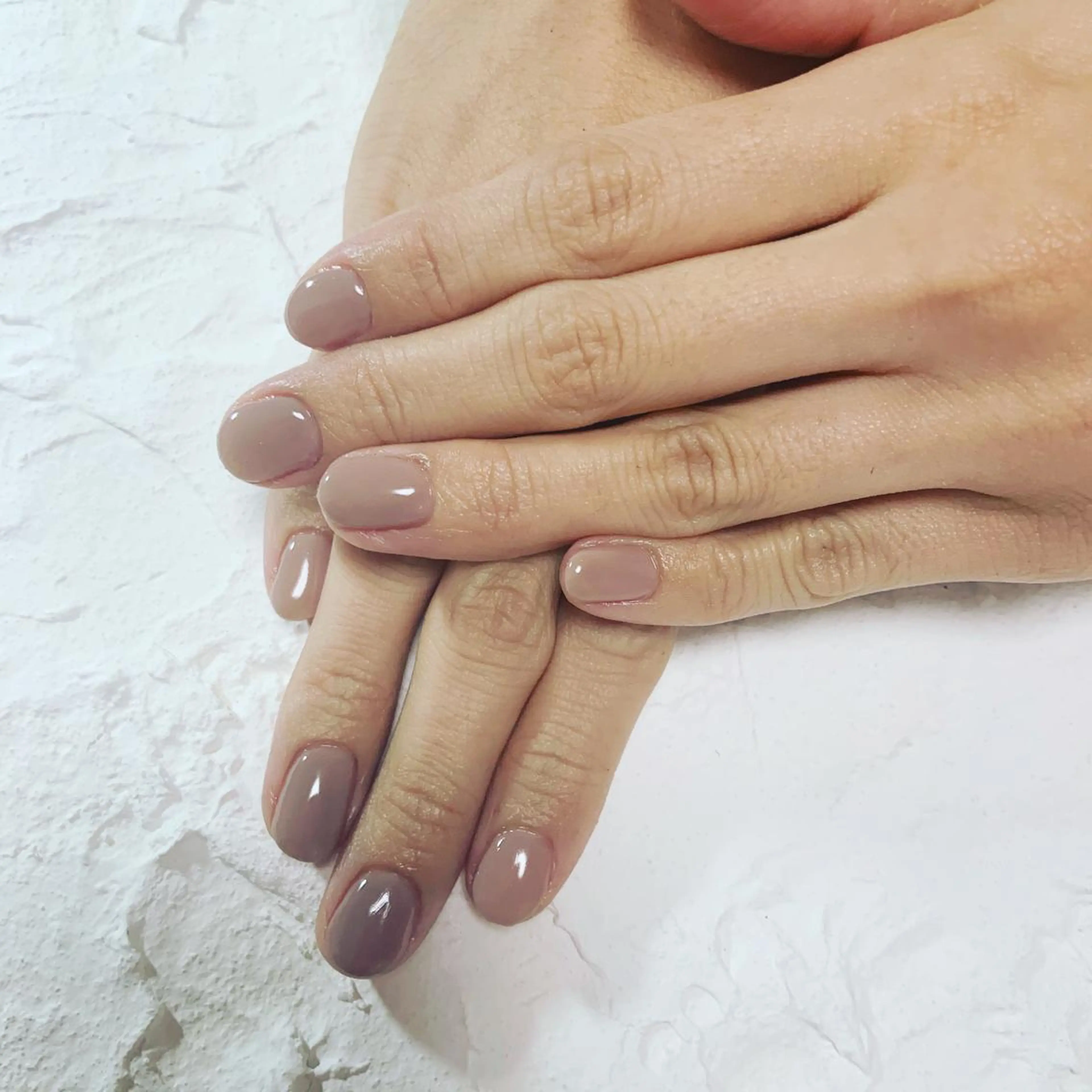 【オフあり】ハンド　ワンカラーネイル🌈の写真