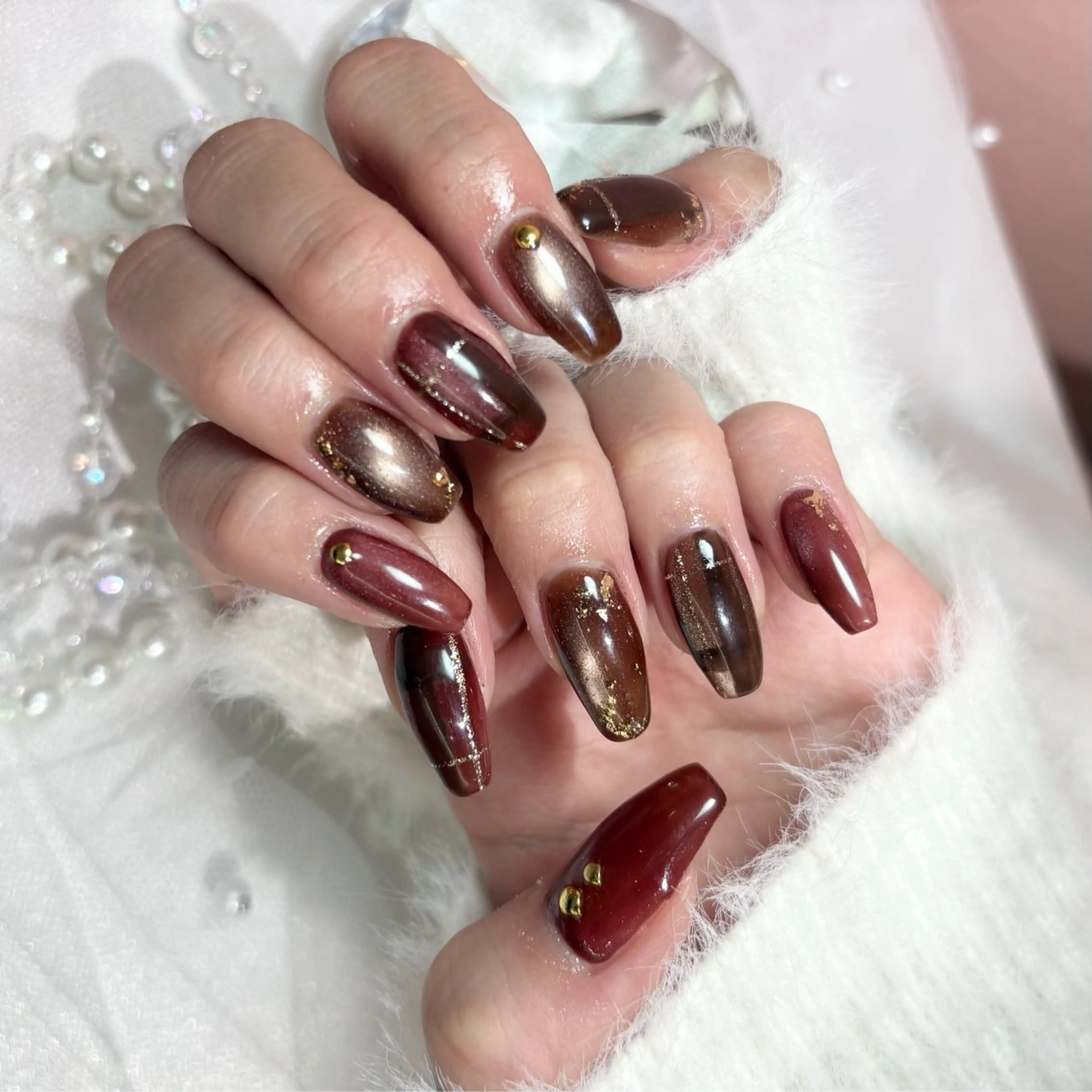 ネイル ニュアンスネイル ハンドネイル mio nail TANIのネイルデザイン