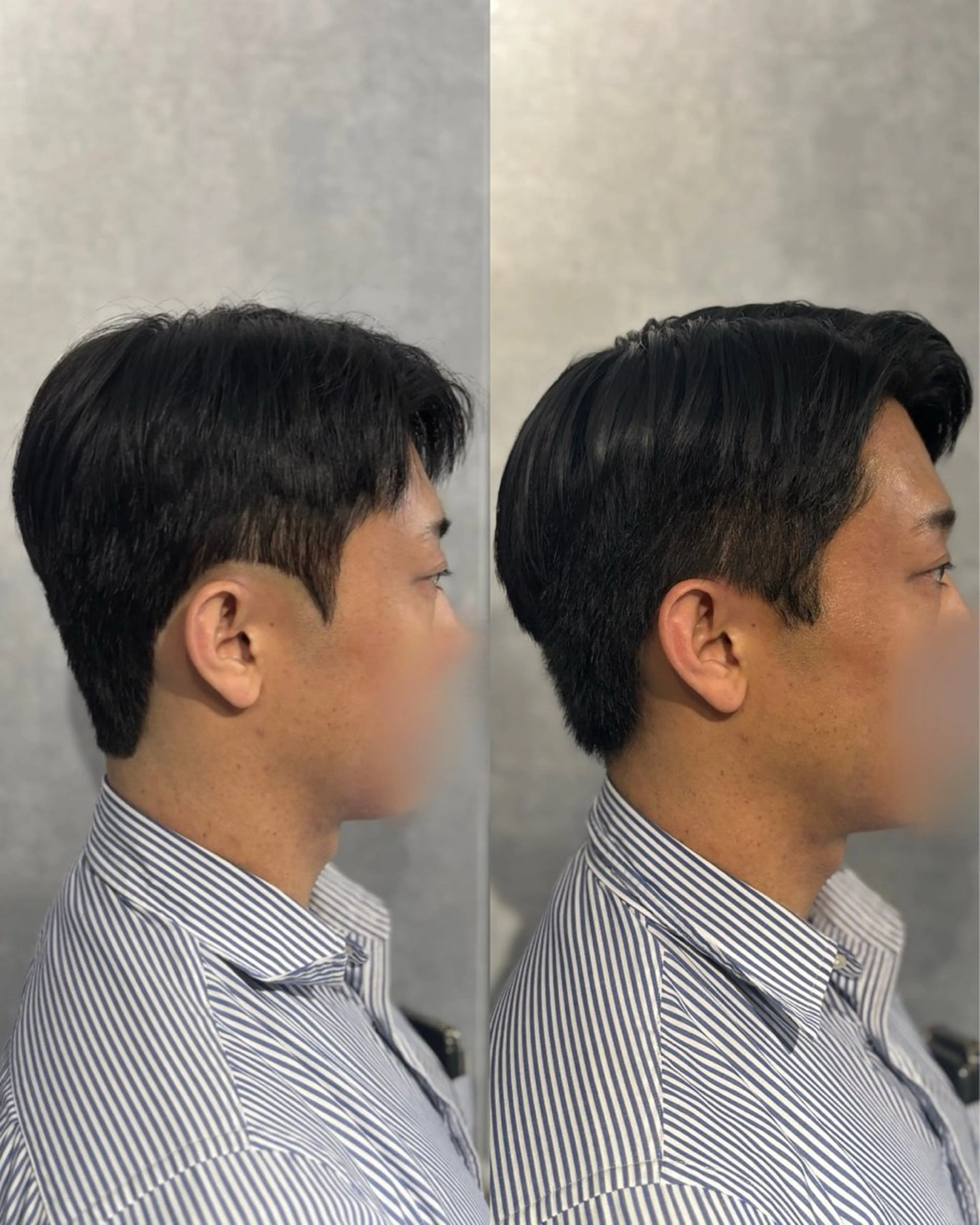 ショート パーマ メンズ 韓国メンズヘア/ ダウンパーマ/歩夢のヘアスタイル