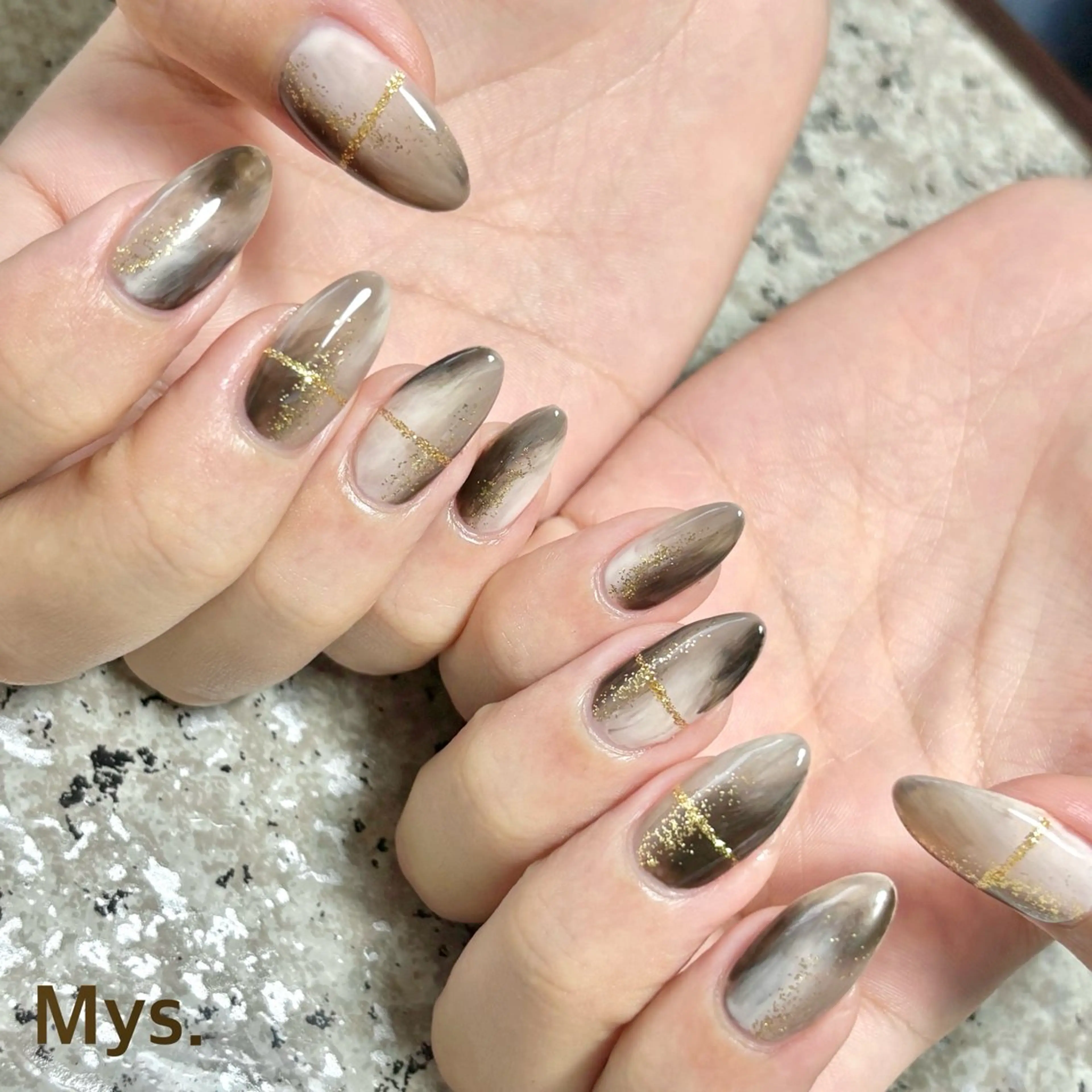 ネイル ハンドネイル Mys. 三上紗紀のネイルデザイン