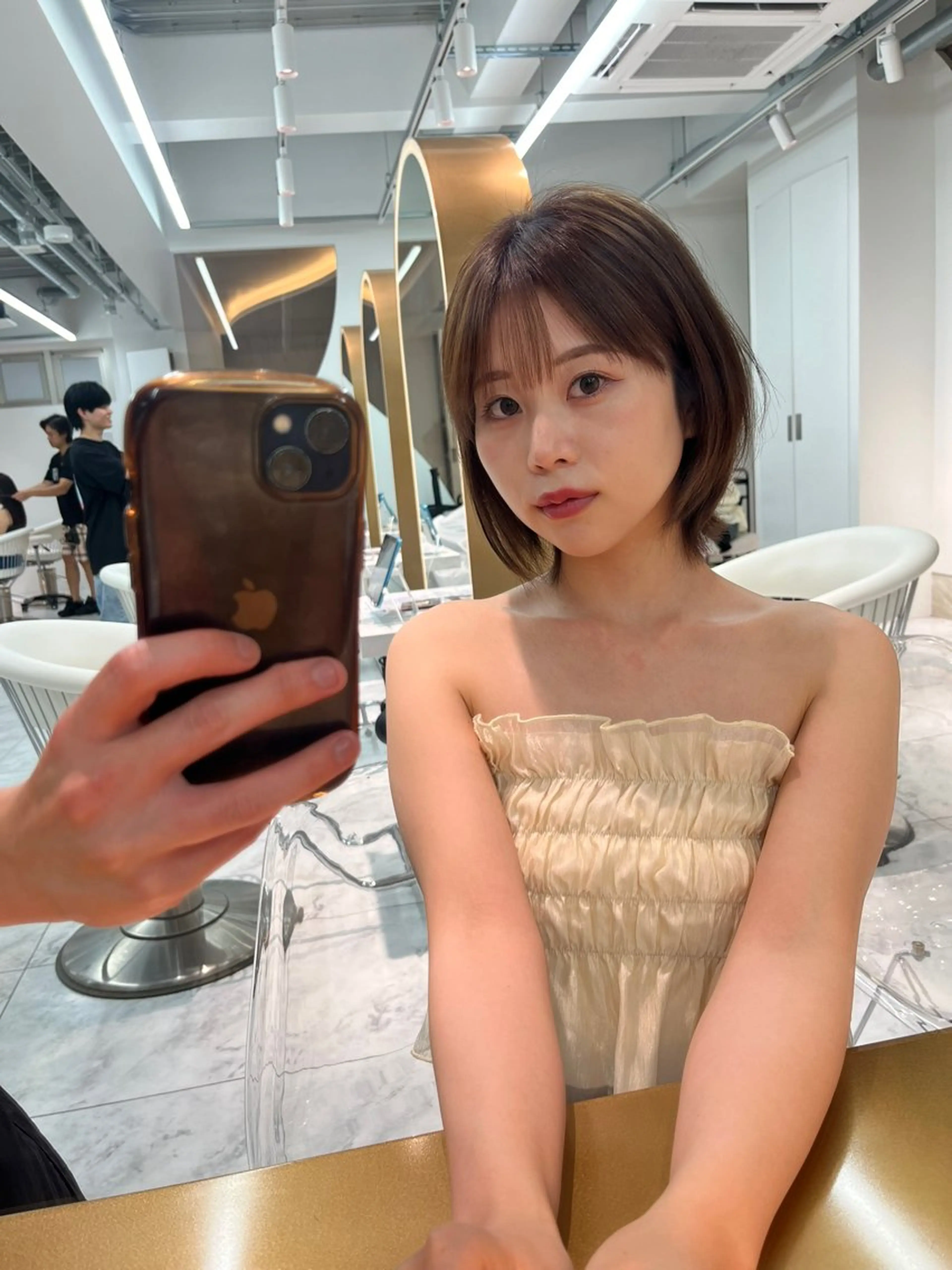 ショート 🇰🇷祝斗🇰🇷 /韓国ボブ/レイヤーのヘアスタイル