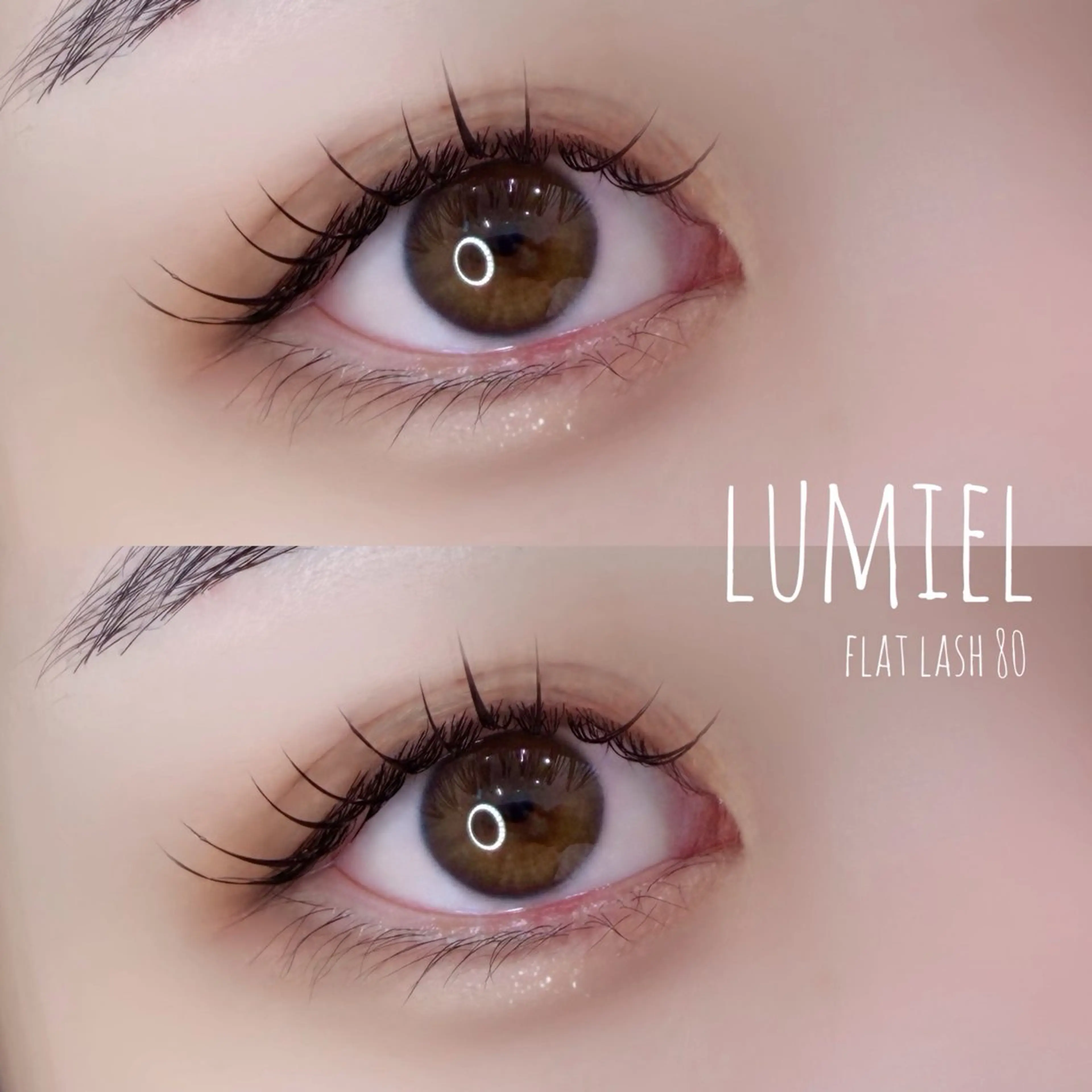 《初回限定》フラットラッシュ 80本 (初回オフ無料👀💕)トリートメント仕上げ✨️の写真