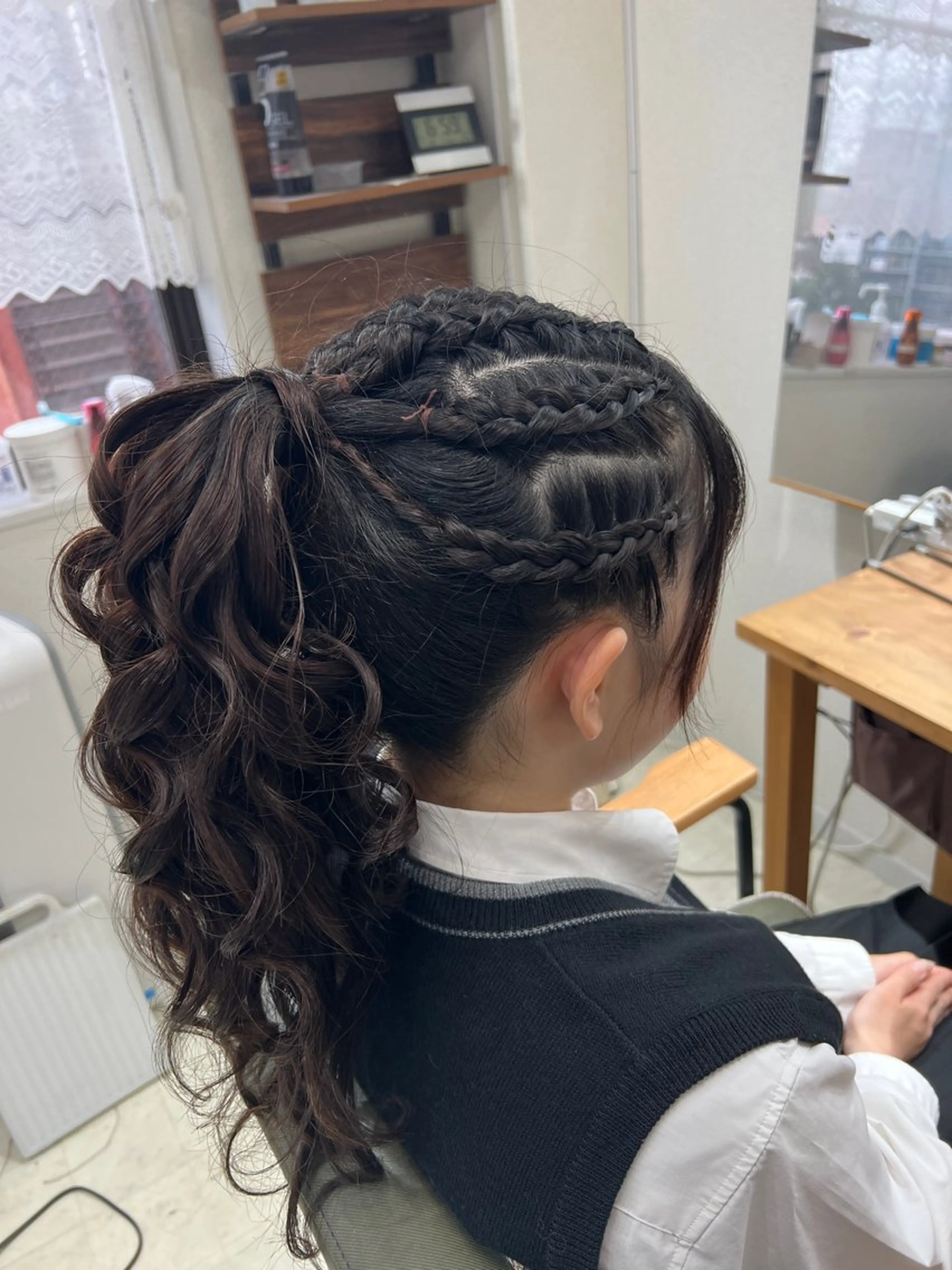 ロング ヘアアレンジ ポニーテール 山室 敬義のヘアスタイル